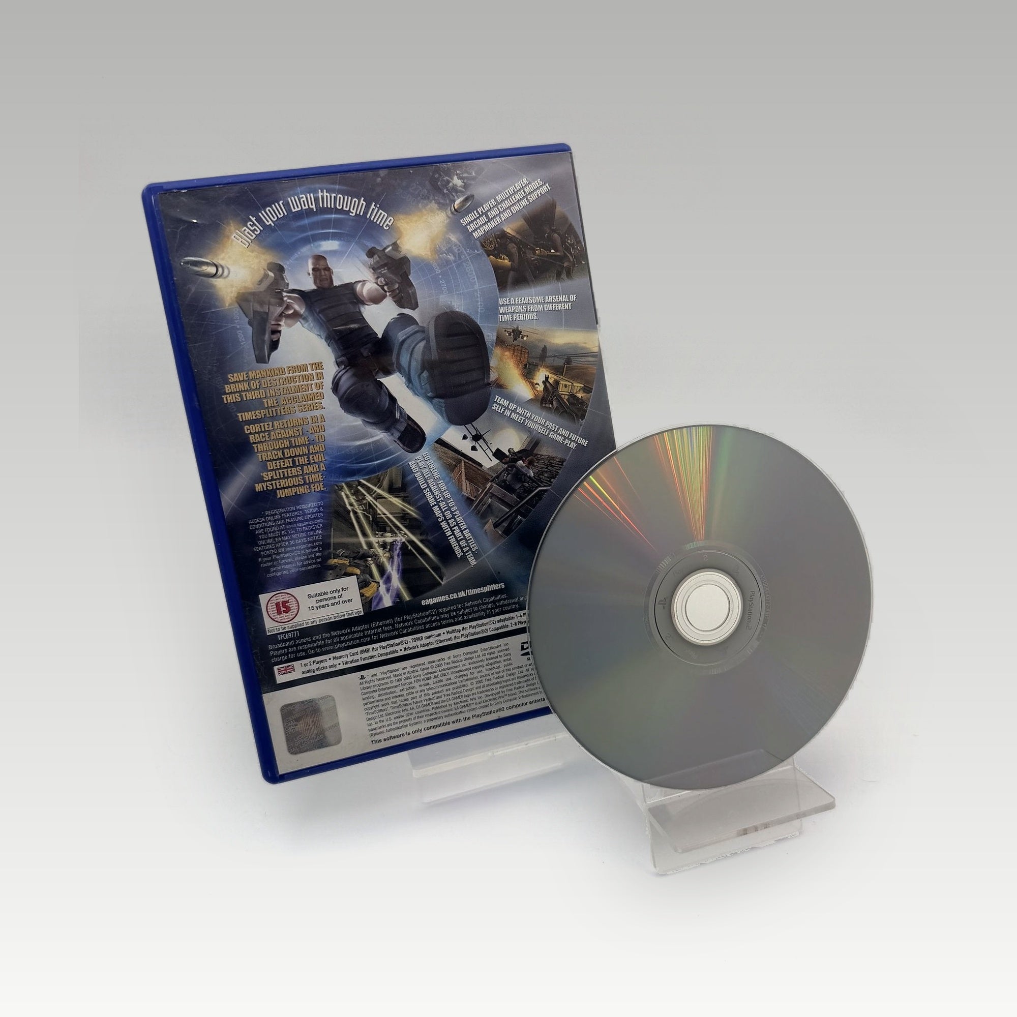 TimeSplitters: Future Perfect • No Manual (PAL) - Image 2