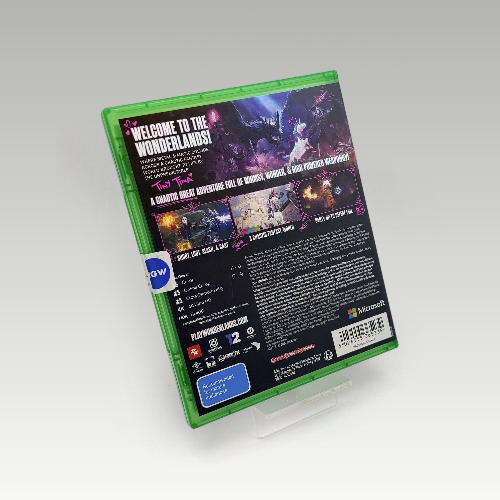 Tiny Tina's Wonderlands Next Level Edition Next Level Edition • CIB • New / Sealed (Region 4, Next Level Edition) - Image 2