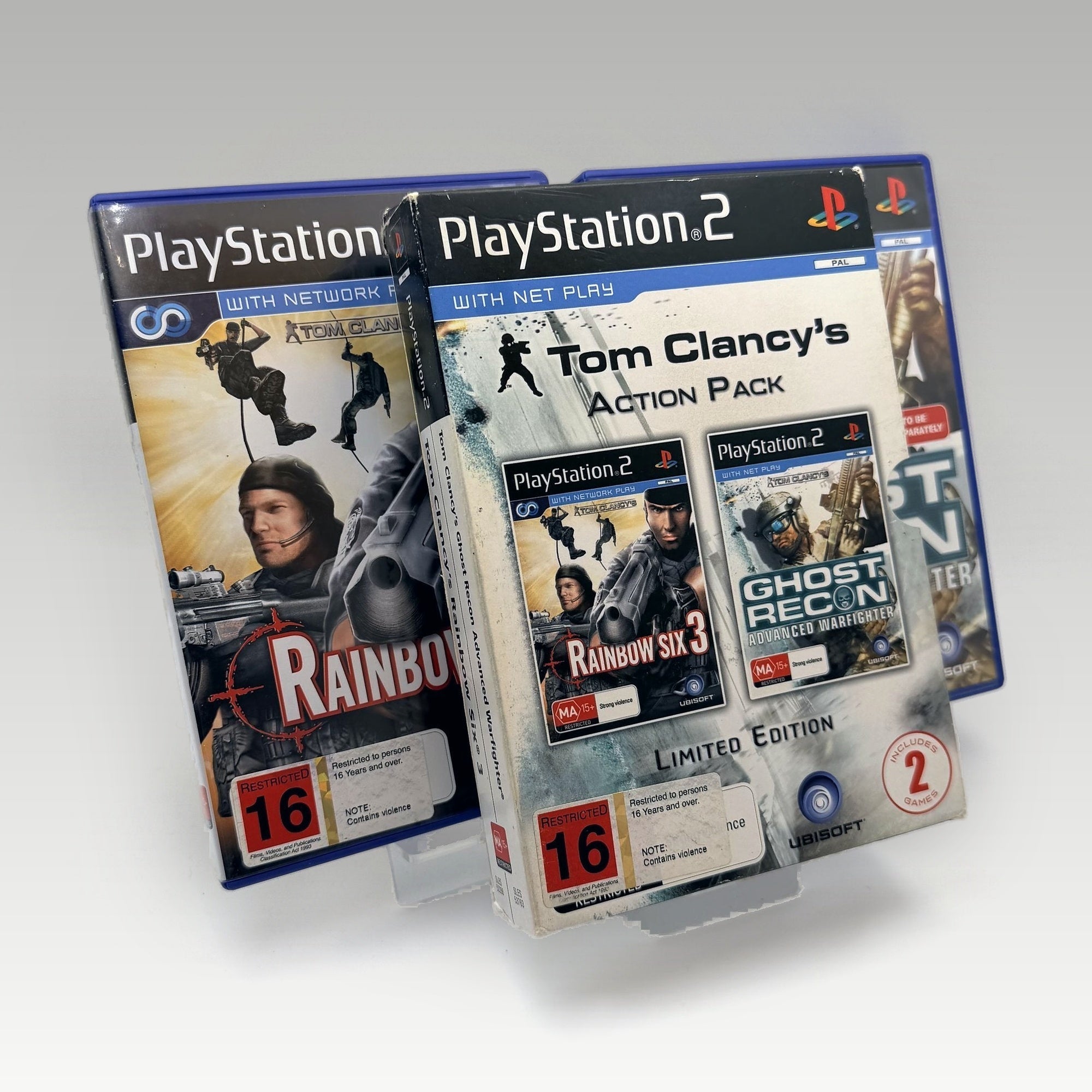 Tom Clancy's Action Pack Limited Edition • CIB (PAL, Limited Edition) - Image 1