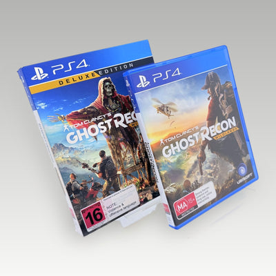 Tom Clancy's Ghost Recon: Wildlands Deluxe Edition • CIB (Region 4, Deluxe Edition) - Front Cover | Yappa NZ