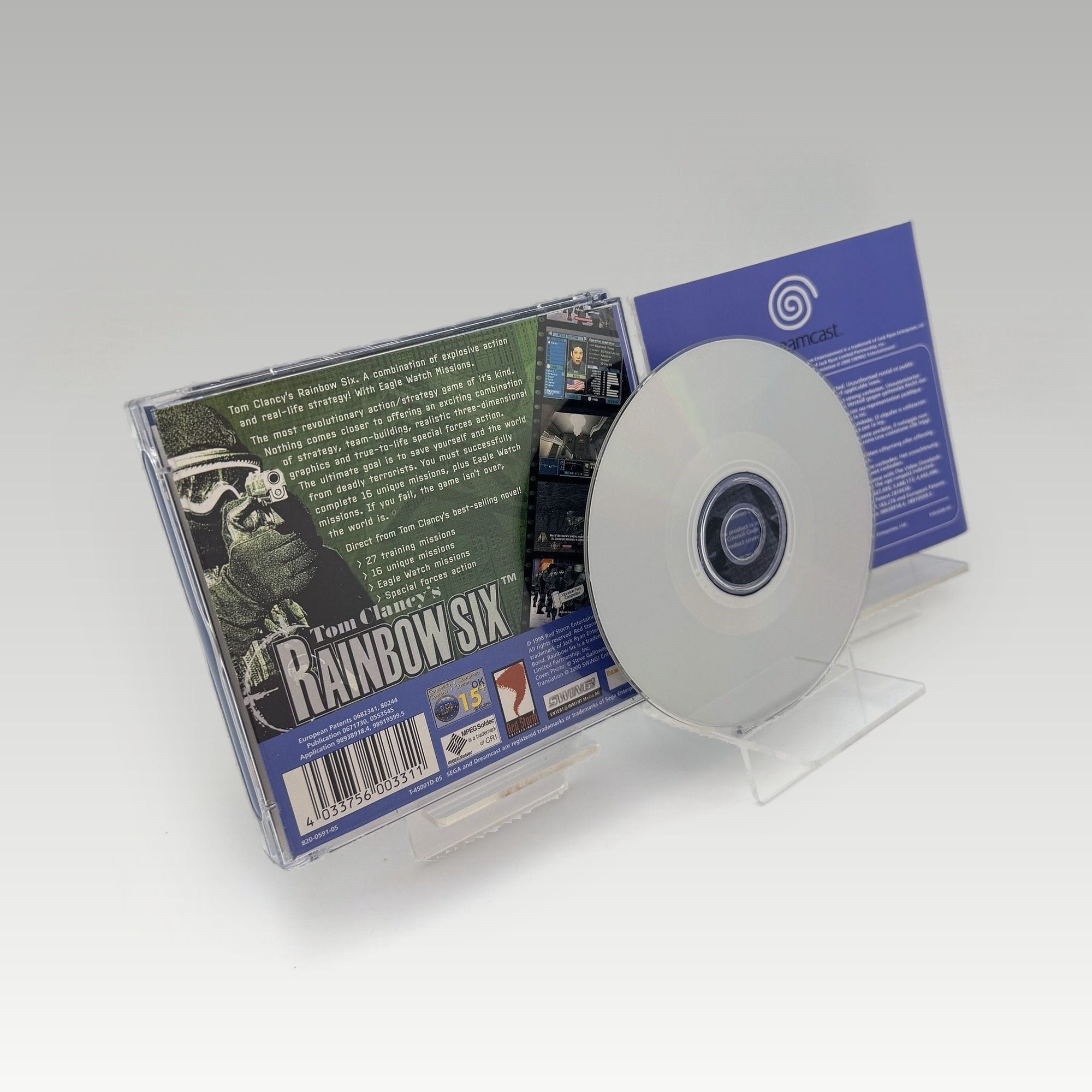 Tom Clancy's Rainbow Six • CIB (PAL) - Image 2