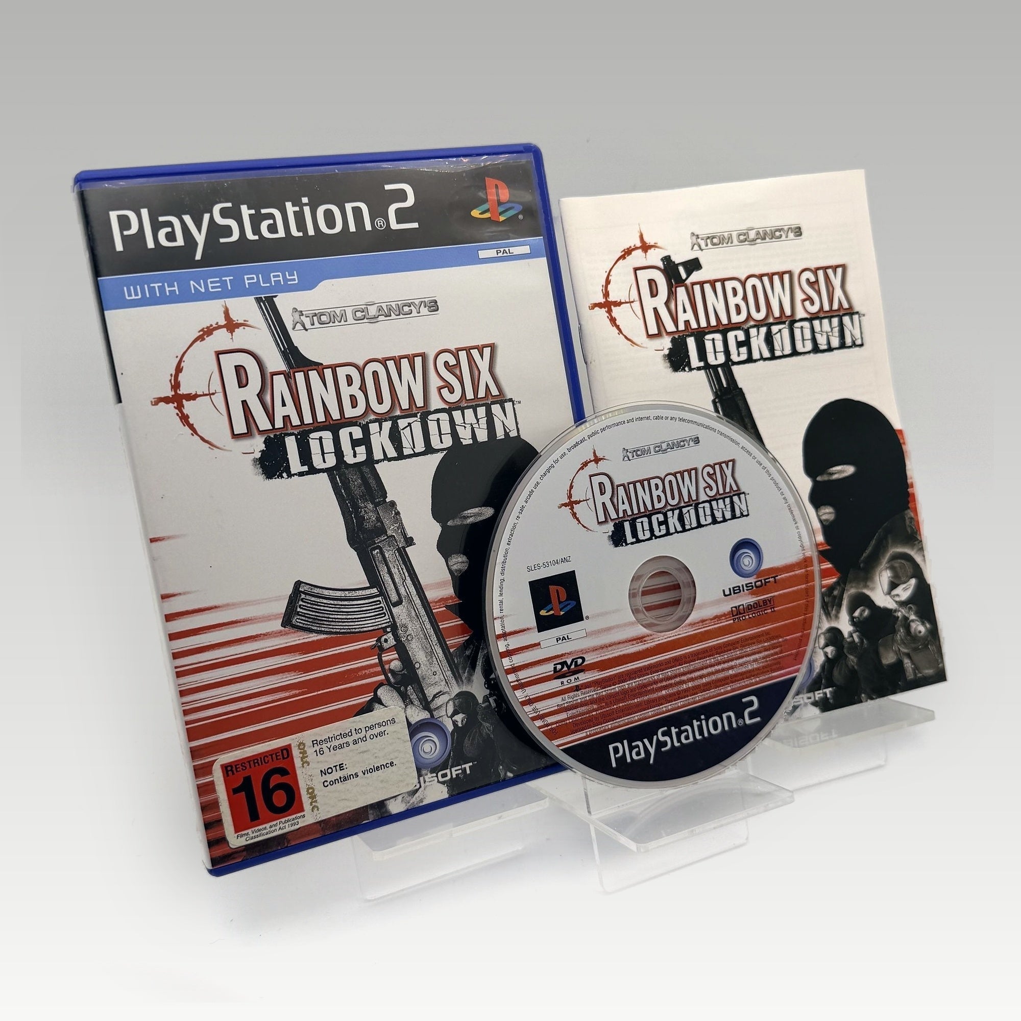 Tom Clancy's Rainbow Six: Lockdown • CIB (PAL) - Image 1