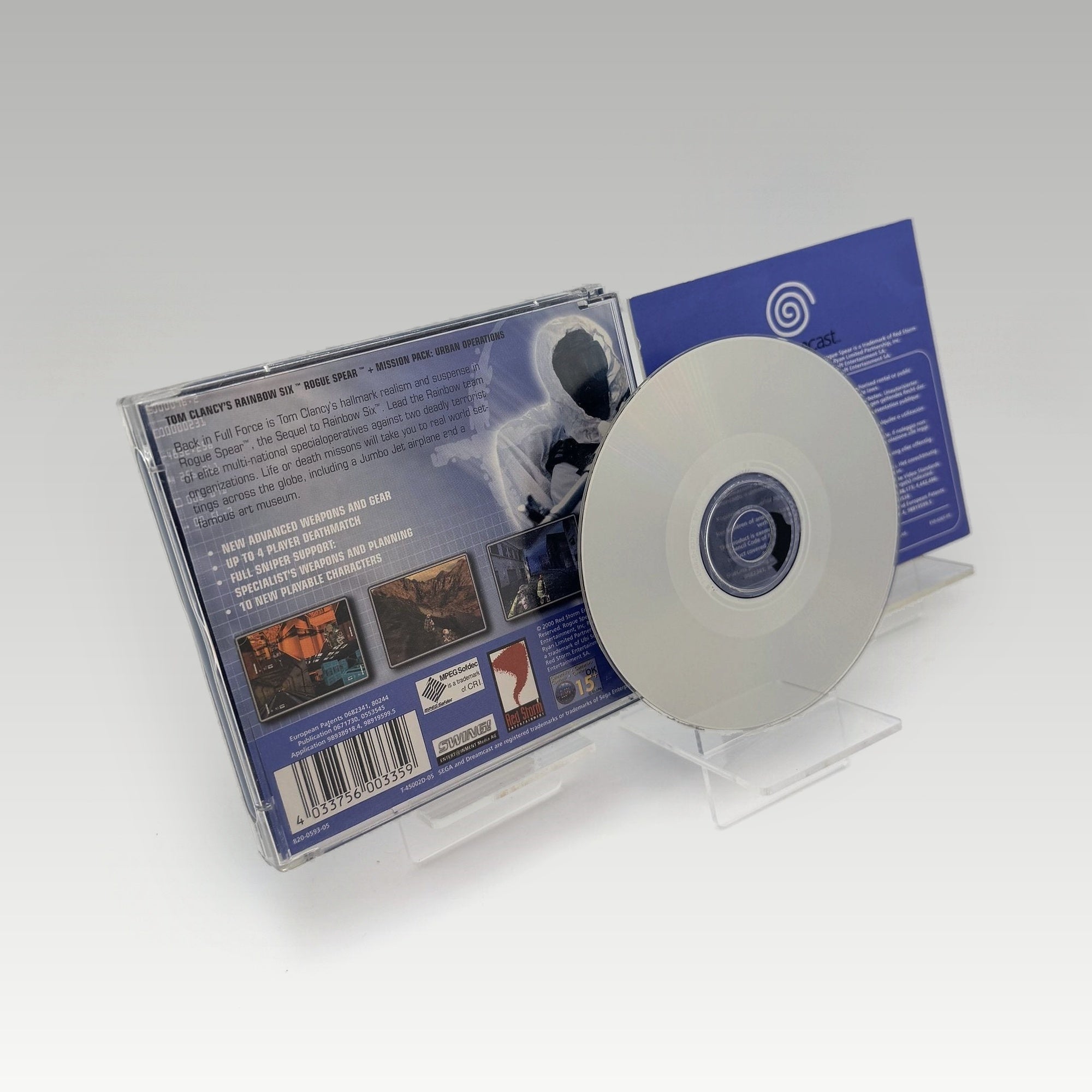 Tom Clancy's Rainbow Six: Rogue Spear • CIB (PAL) - Image 2