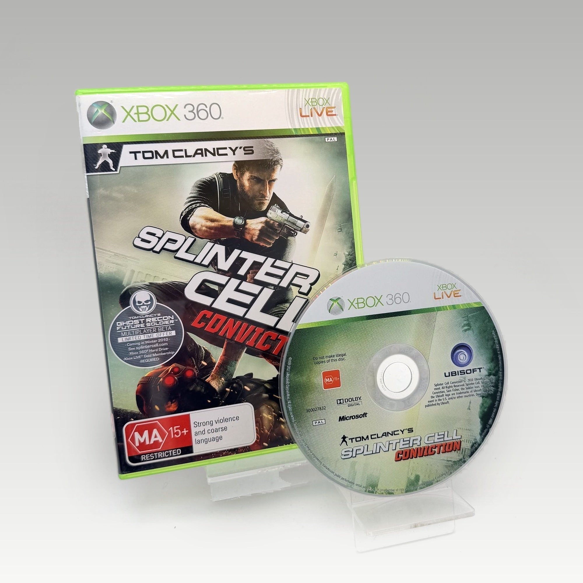 Tom Clancy's Splinter Cell: Conviction • No Manual (NTSC-U) - Image 1