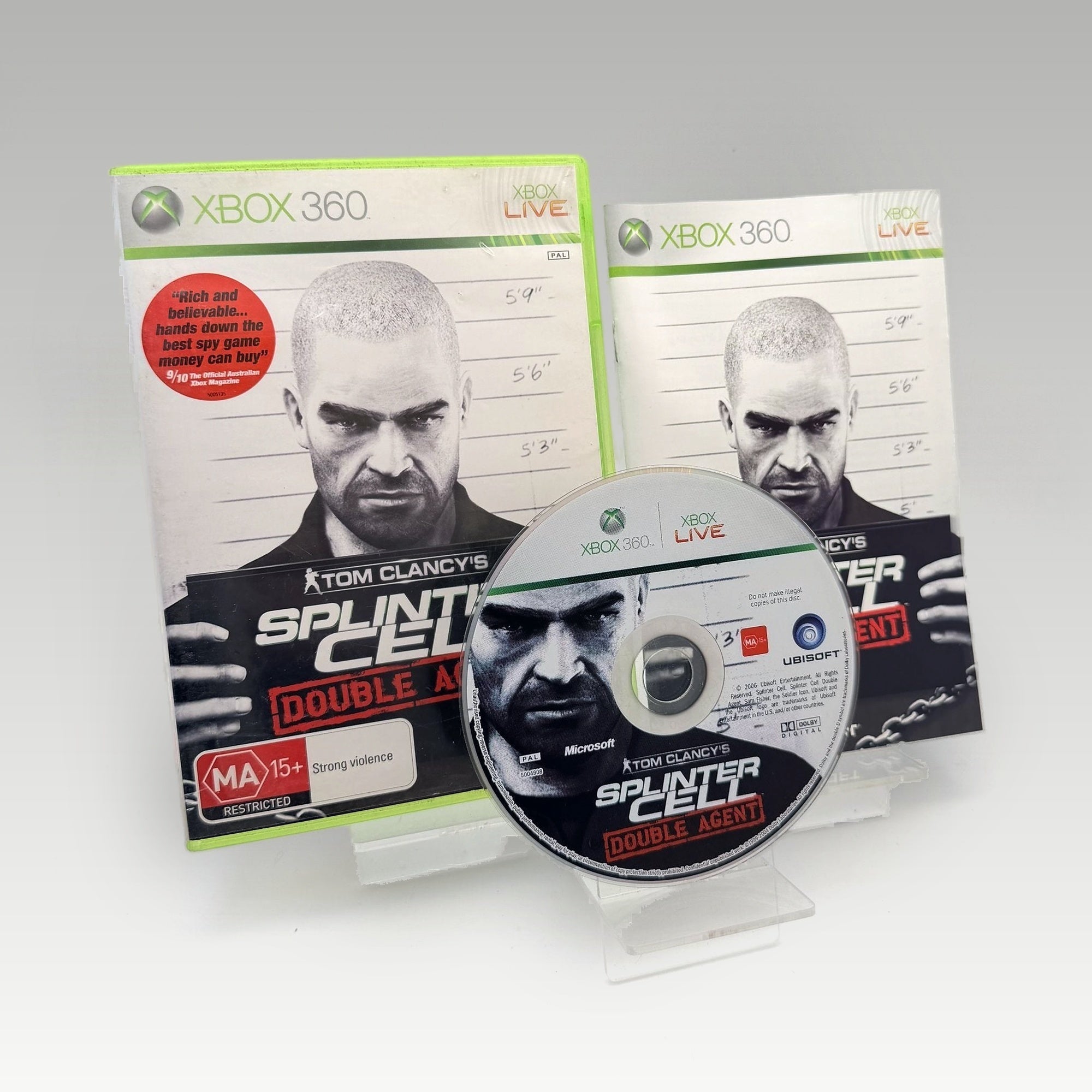 Tom Clancy's Splinter Cell: Double Agent • CIB (PAL) - Image 1