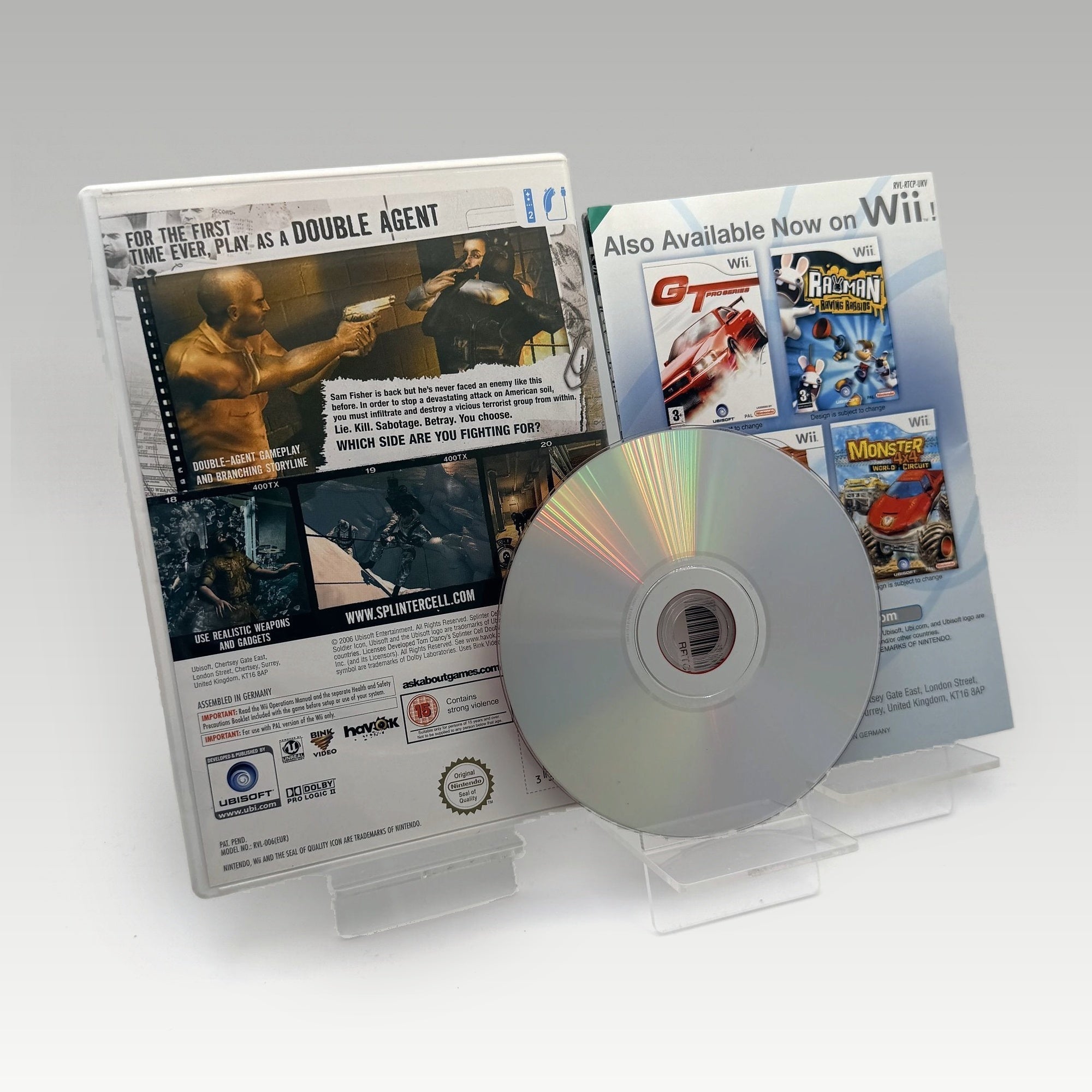 Tom Clancy's Splinter Cell: Double Agent • CIB (PAL) - Image 2