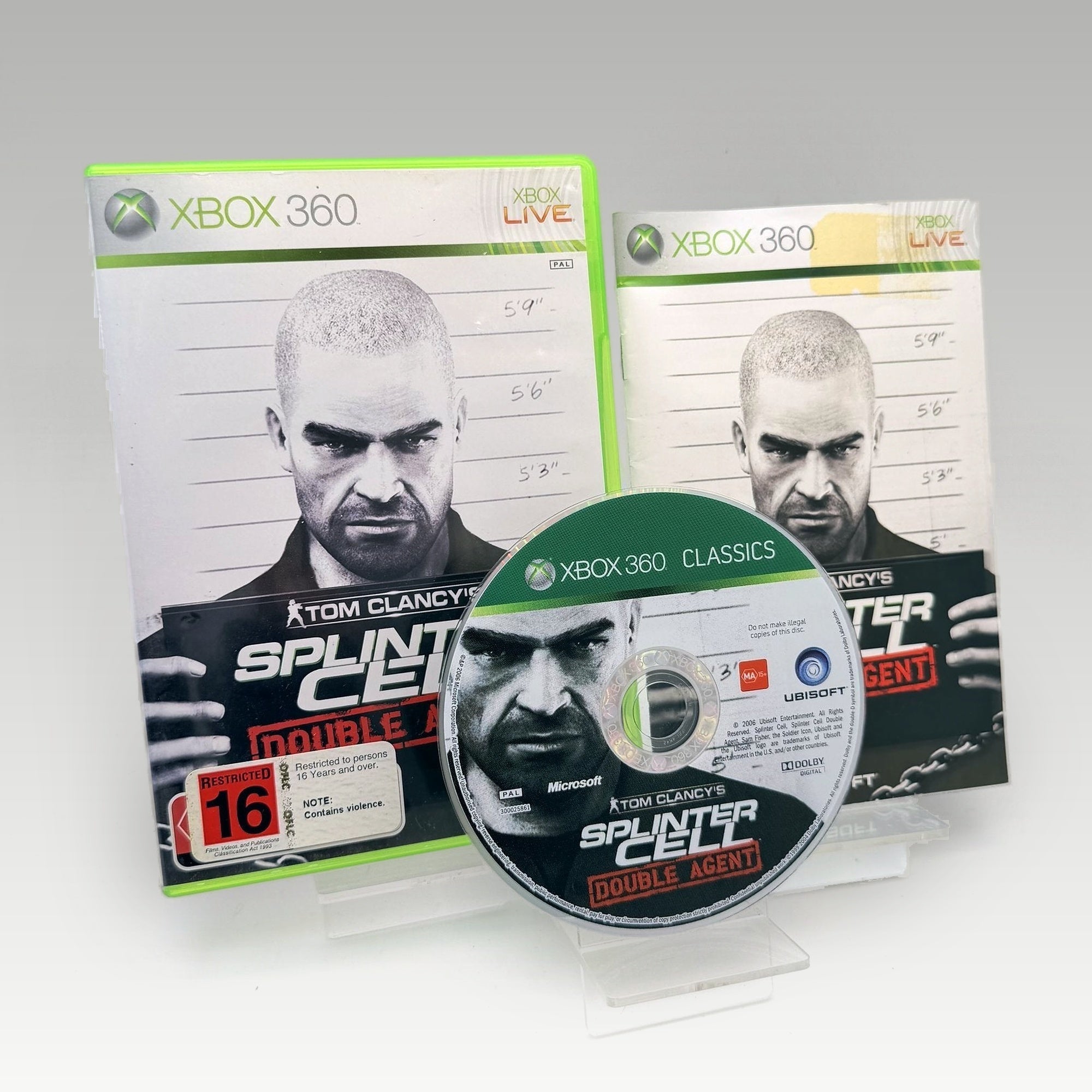 Tom Clancy's Splinter Cell: Double Agent (Classics) • CIB (PAL) - Image 1