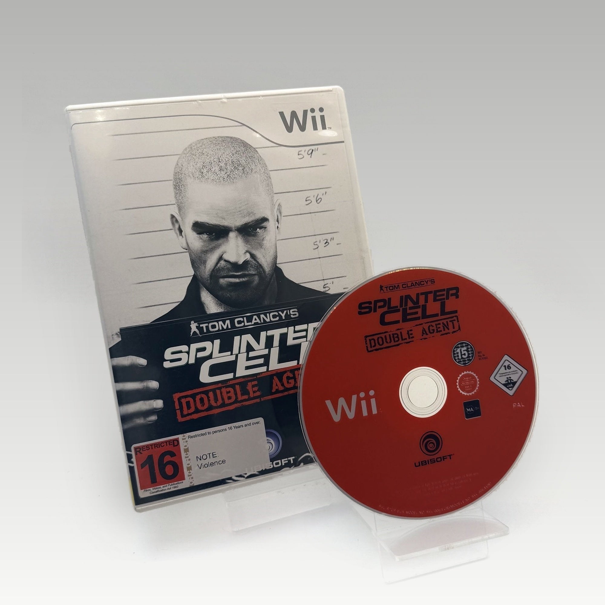 Tom Clancy's Splinter Cell: Double Agent • No Manual (PAL) - Image 1