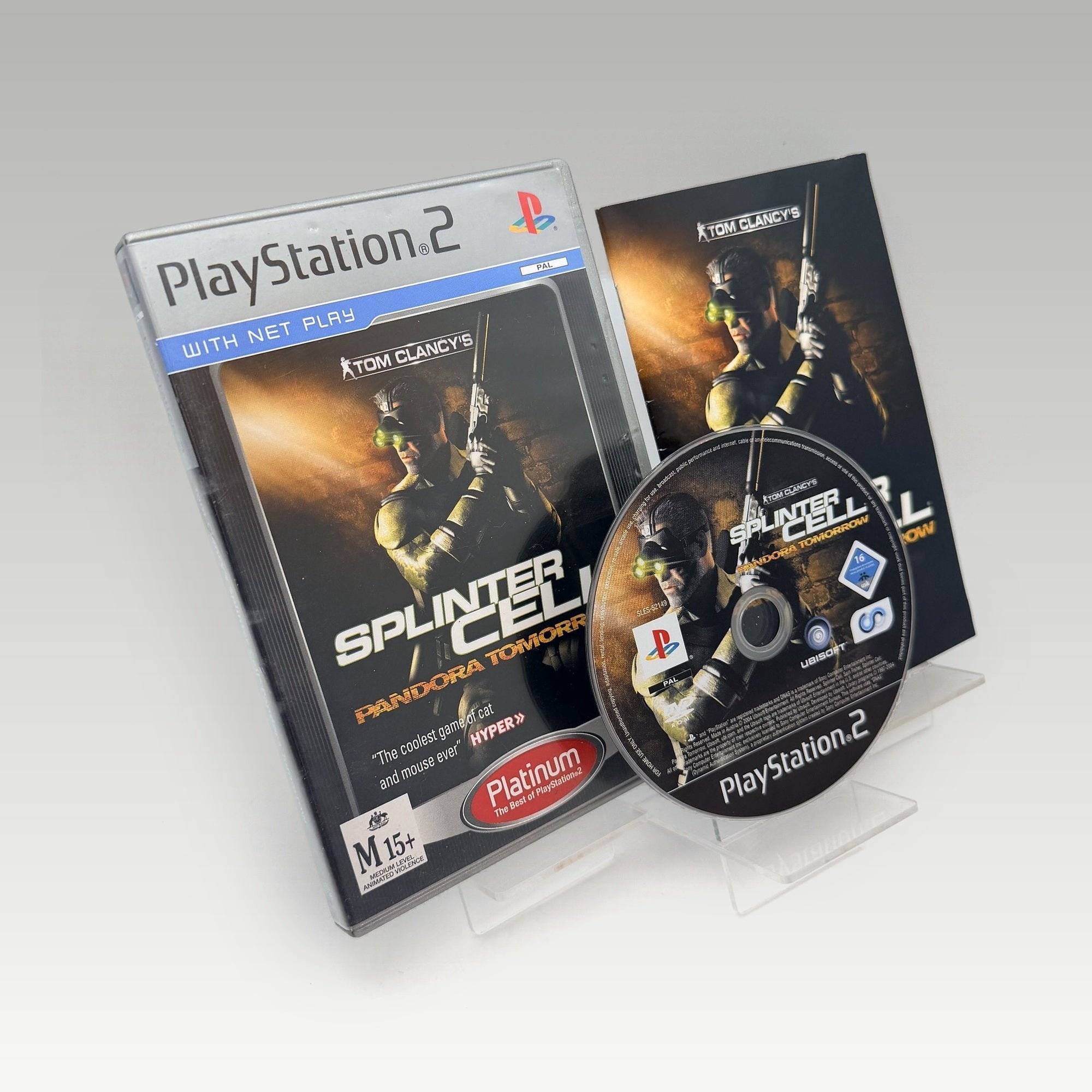 Tom Clancy's Splinter Cell: Pandora Tomorrow (Platinum) • CIB (PAL) - Image 1