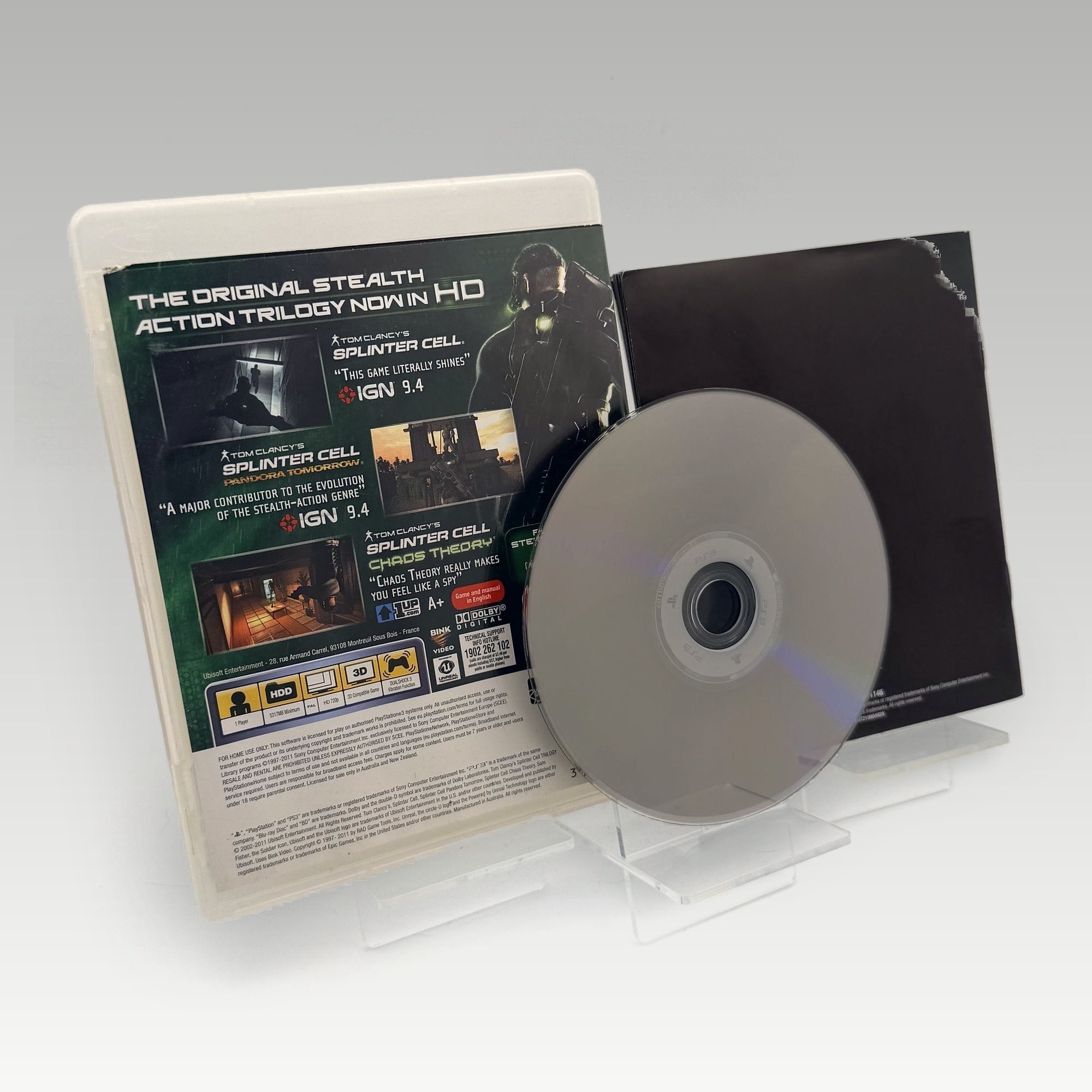 Tom Clancy's Splinter Cell Trilogy HD • CIB (Region 4) - Image 2