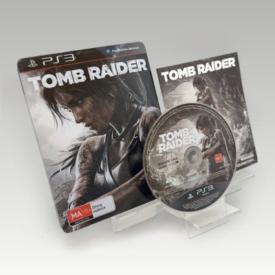 Tomb Raider Limited Steelbook Edition • CIB (Region 4, Limited Steelbook Edition) - Image 1