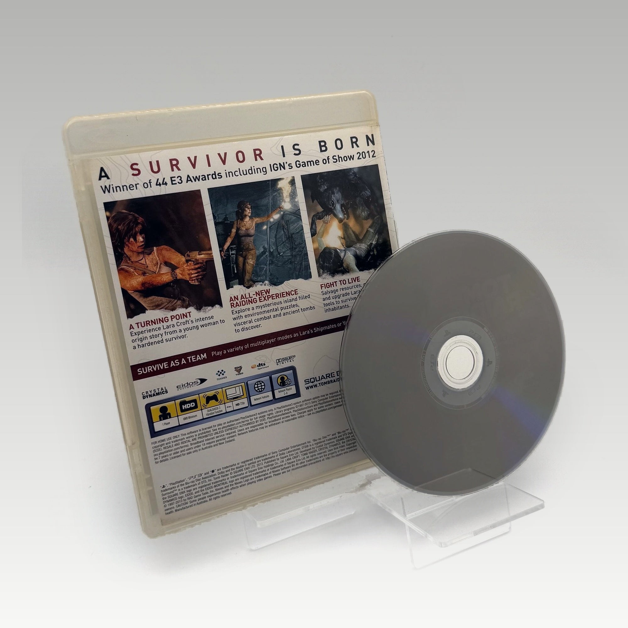 Tomb Raider • No Manual (Region 4) - Image 2