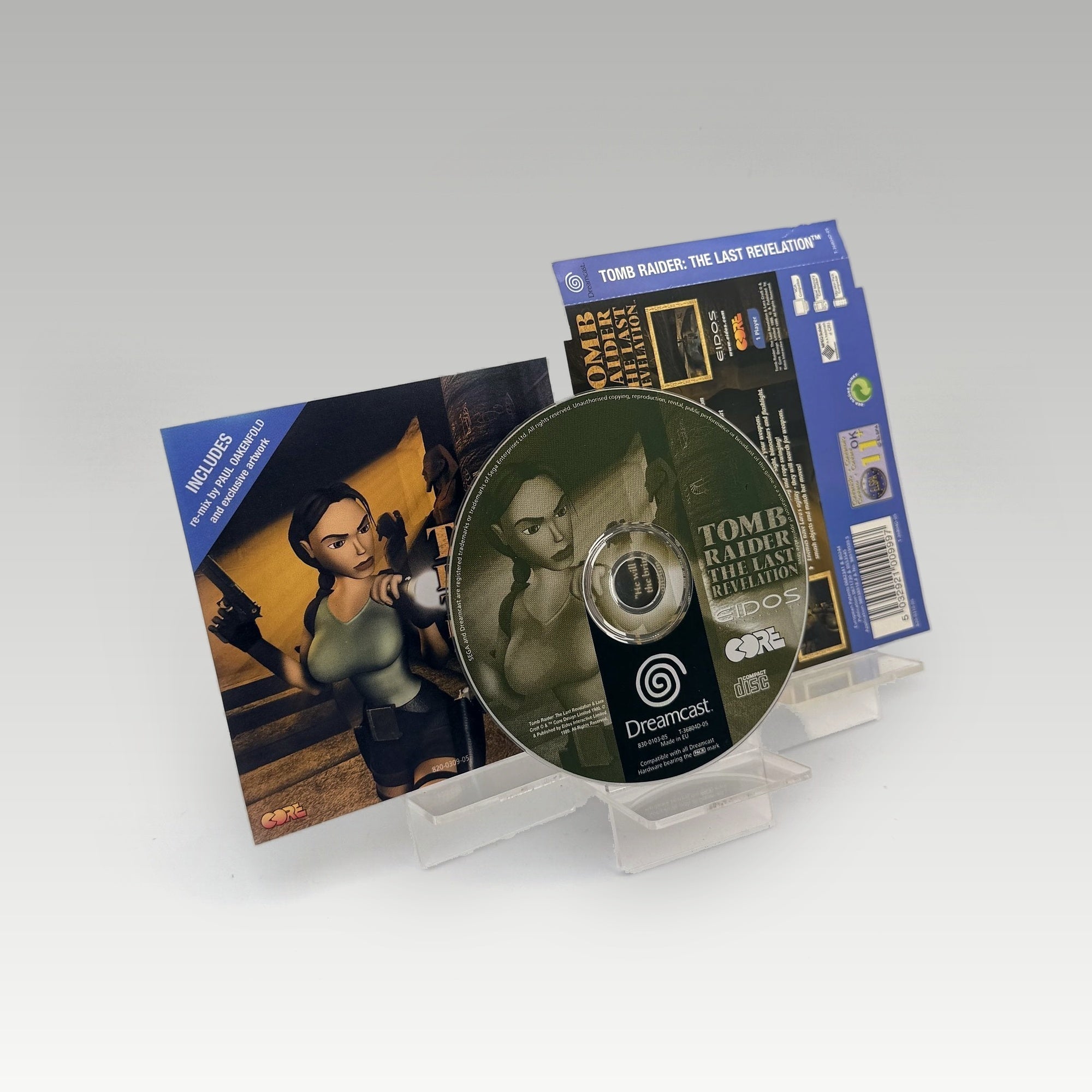 Tomb Raider: The Last Revelation + Case Inserts + Case Inserts • Loose (PAL, + Case Inserts) - Image 1