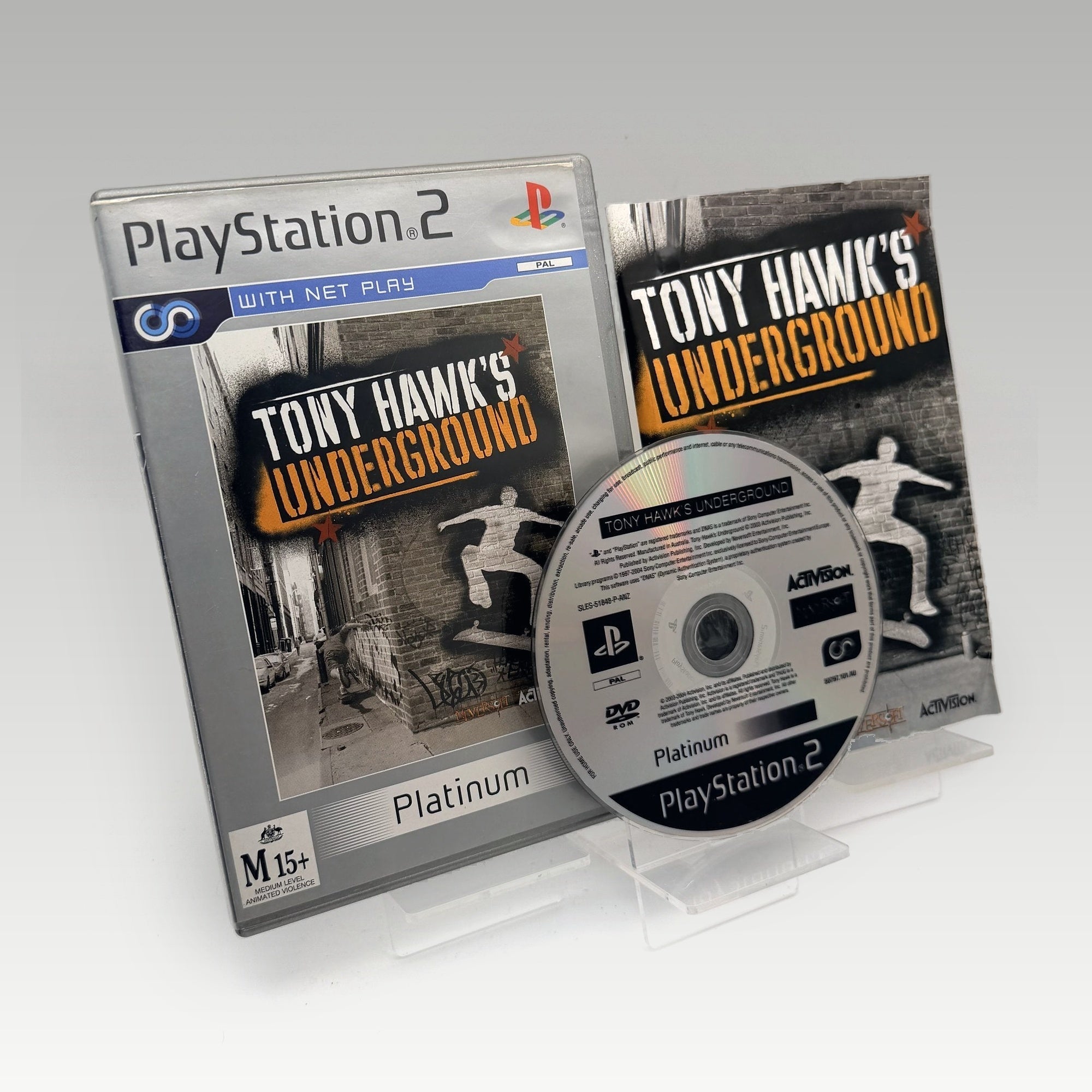 Tony Hawk Underground (Platinum) (Platinum) • CIB (PAL) - Image 1