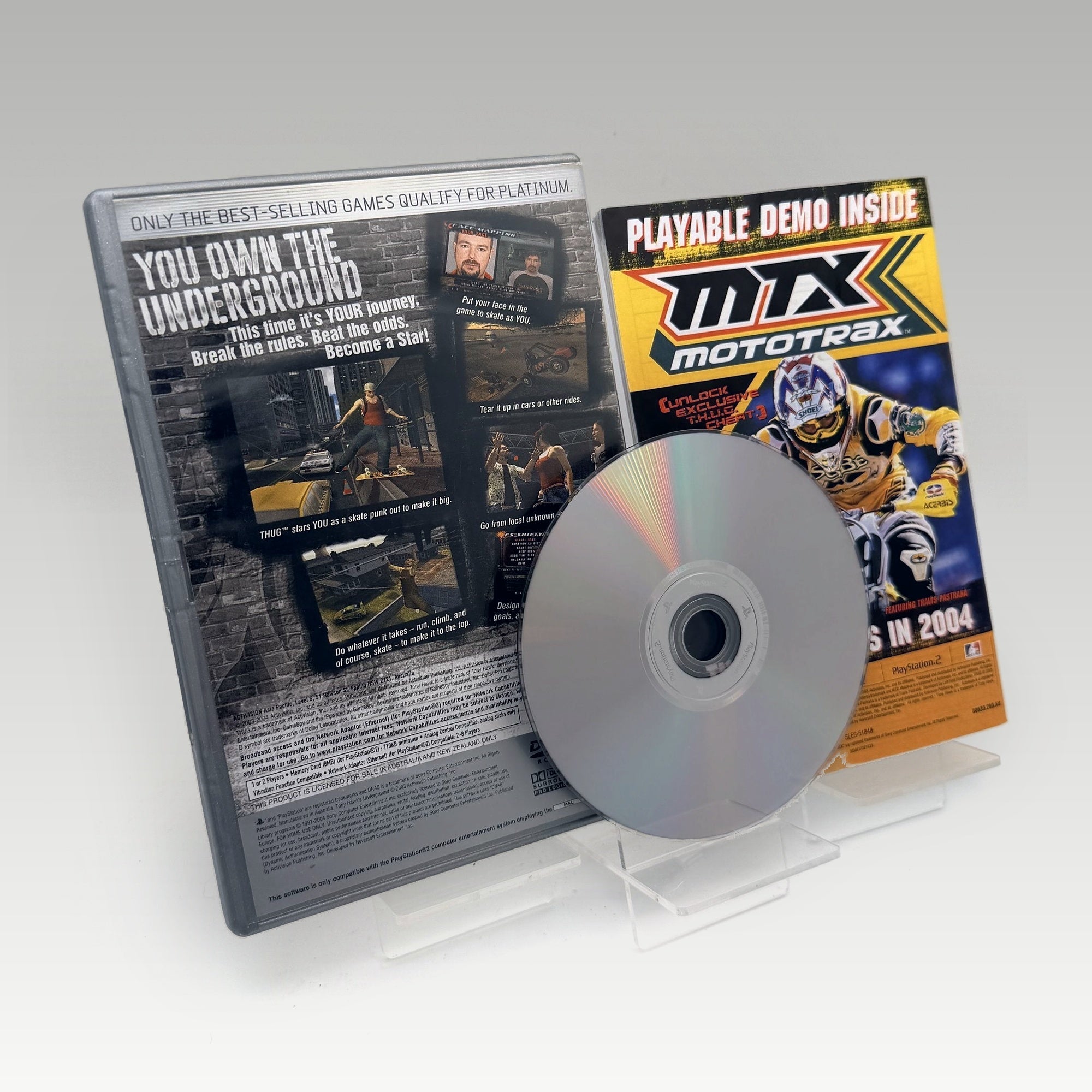 Tony Hawk Underground (Platinum) (Platinum) • CIB (PAL) - Image 2