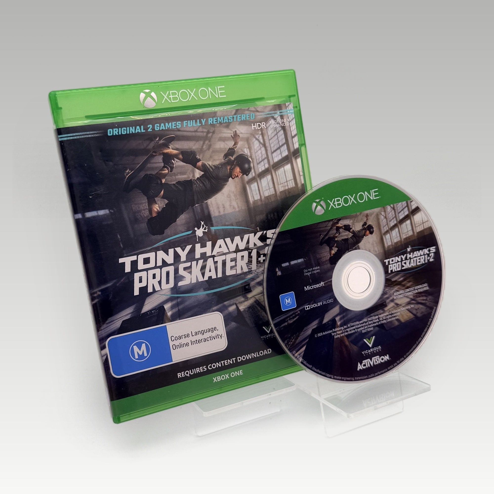 Tony Hawk's Pro Skater 1 + 2 • CIB (PAL) - Image 1