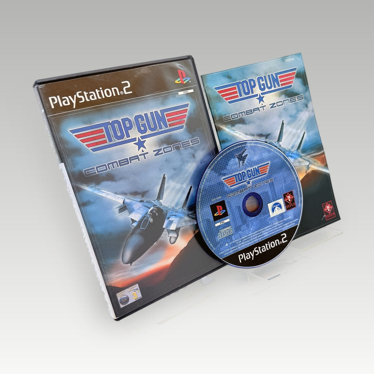 Top Gun: Combat Zones • CIB (PAL) - Front Cover | Yappa NZ