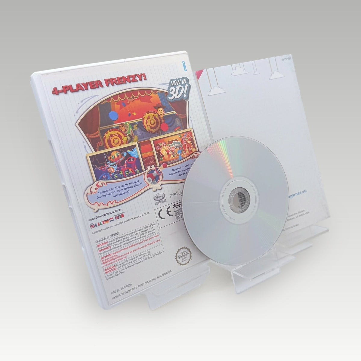 Toy Story Mania! • CIB (PAL) - Back Cover | Yappa NZ