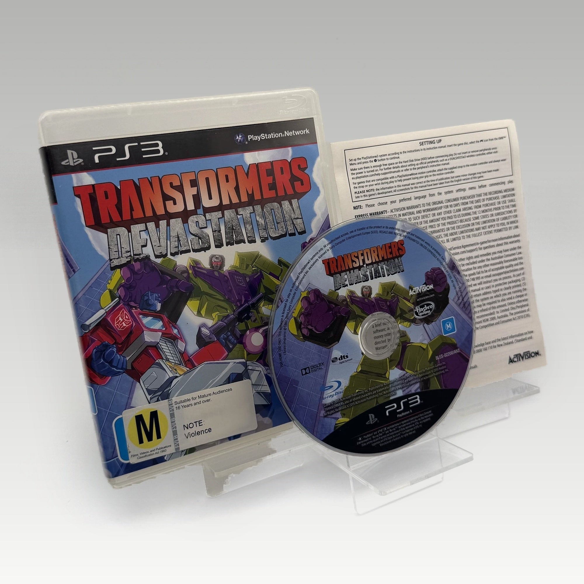 Transformers: Devastation • CIB (Region 4) - Image 1