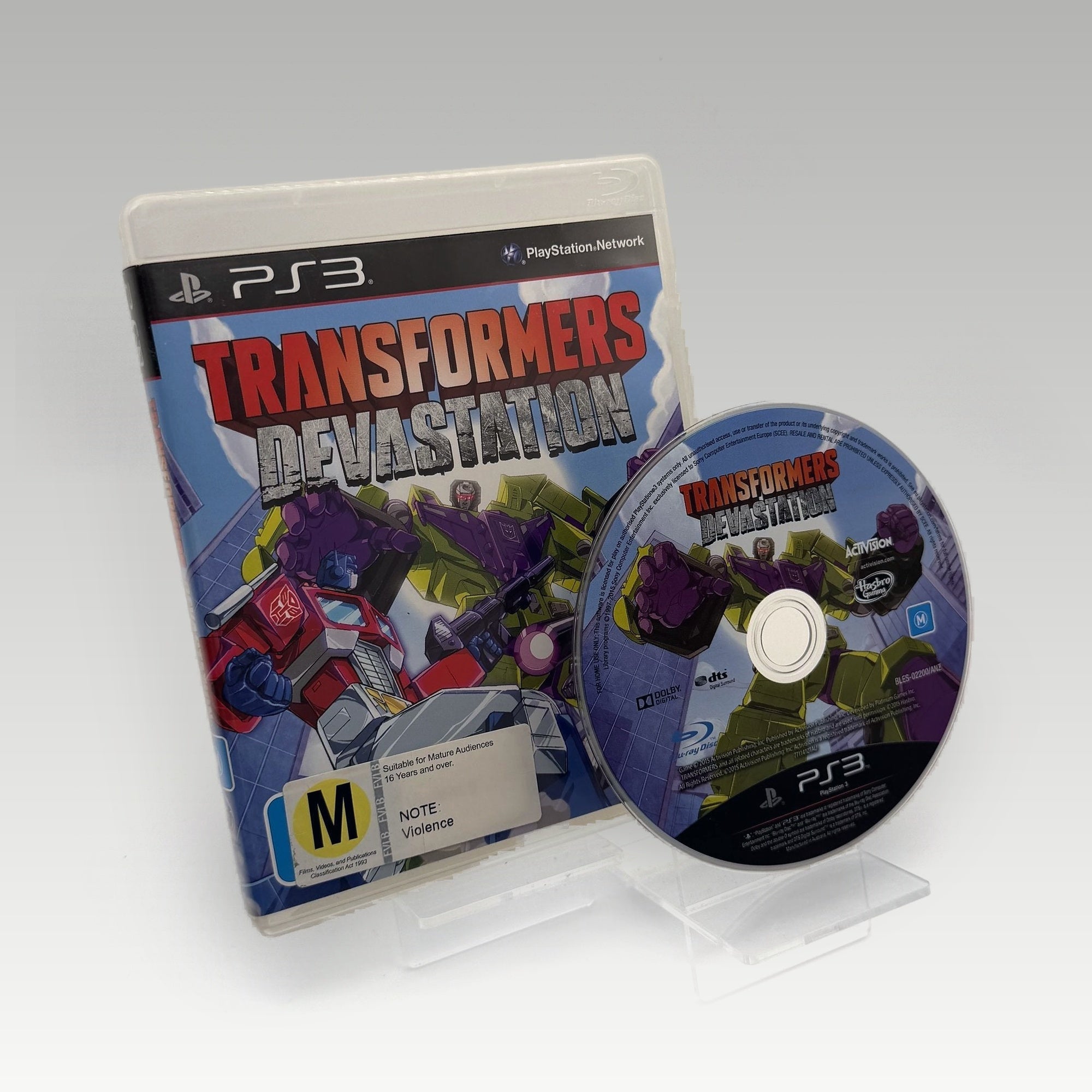 Transformers: Devastation • No Manual (Region 4) - Image 1