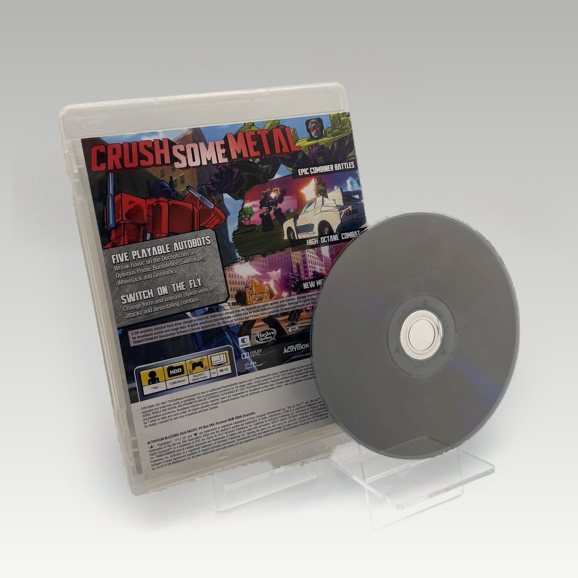 Transformers: Devastation • No Manual (Region 4) - Image 2