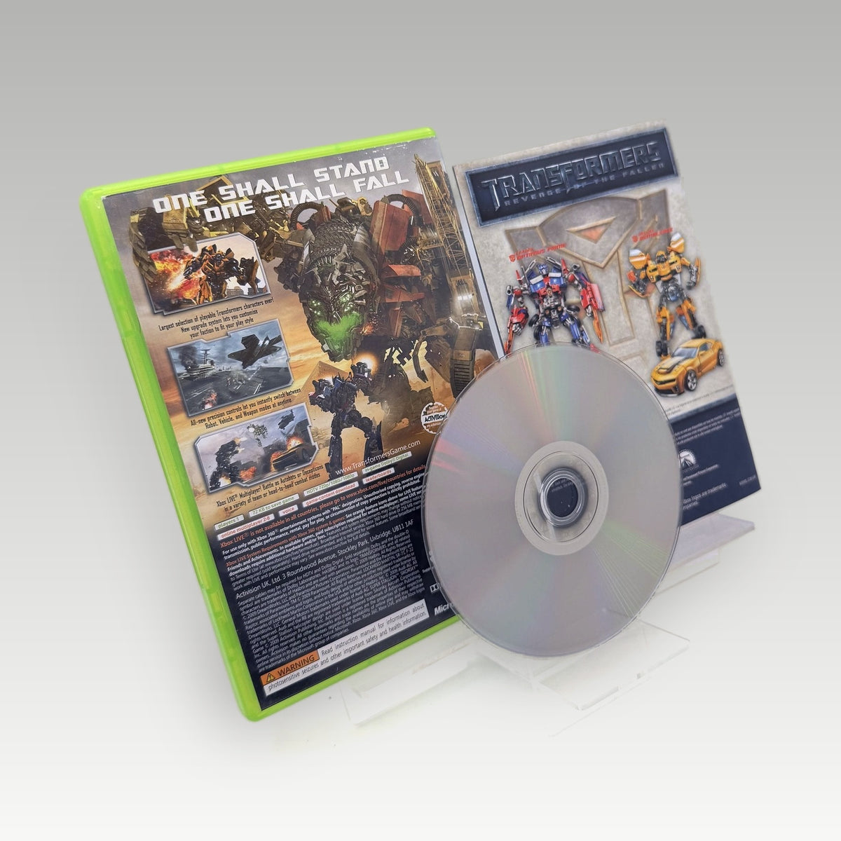Transformers: Revenge of the Fallen • CIB (PAL) - Back Cover | Yappa NZ