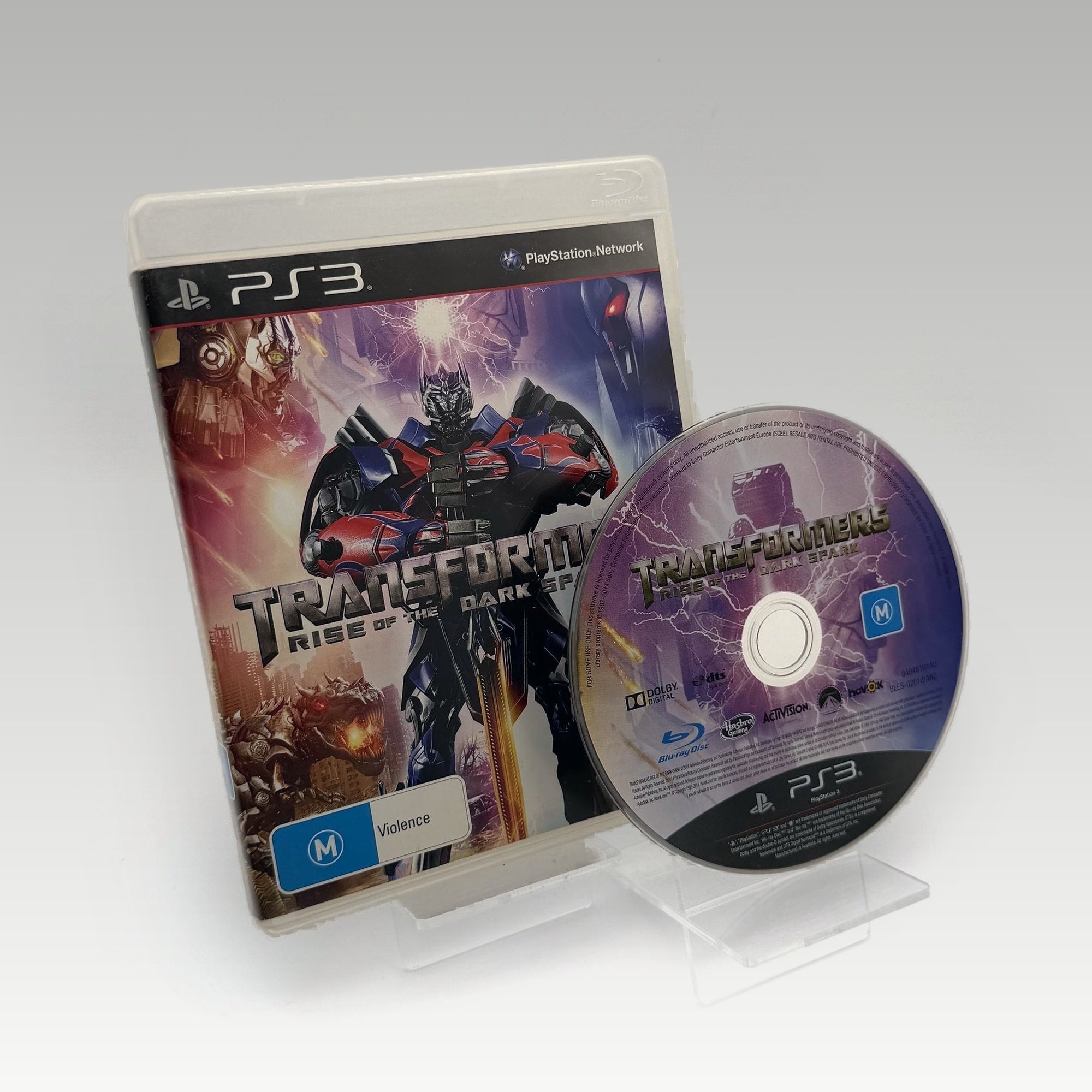 Transformers: Rise of the Dark Spark • No Manual (Region 4) - Image 1