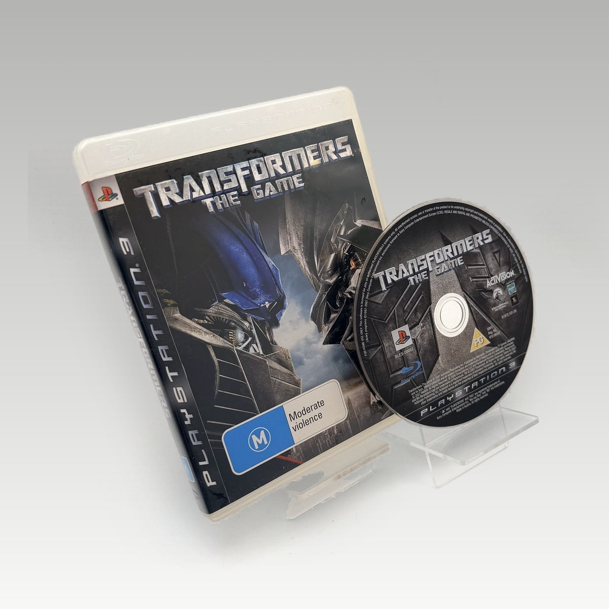 Transformers: The Game • No Manual (Region 4) - Image 1