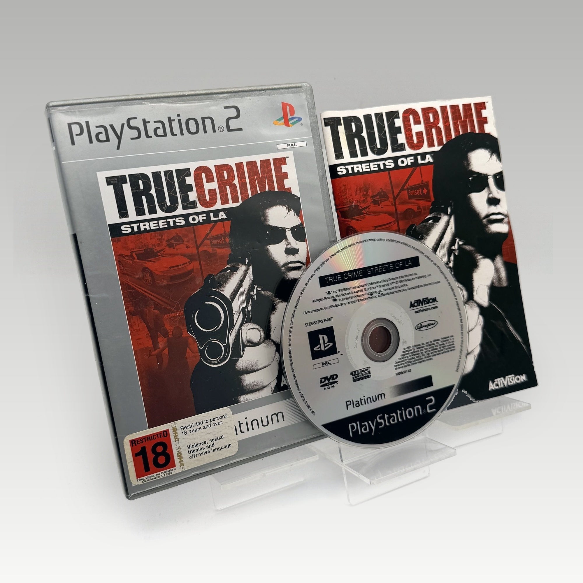 True Crime: Streets of LA (Platinum) • CIB (PAL) - Image 1