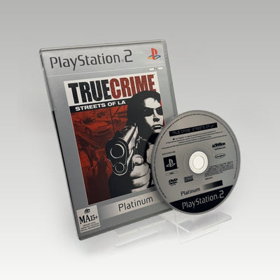 True Crime: Streets of LA (Platinum) (Platinum) • No Manual (PAL) - Image 1