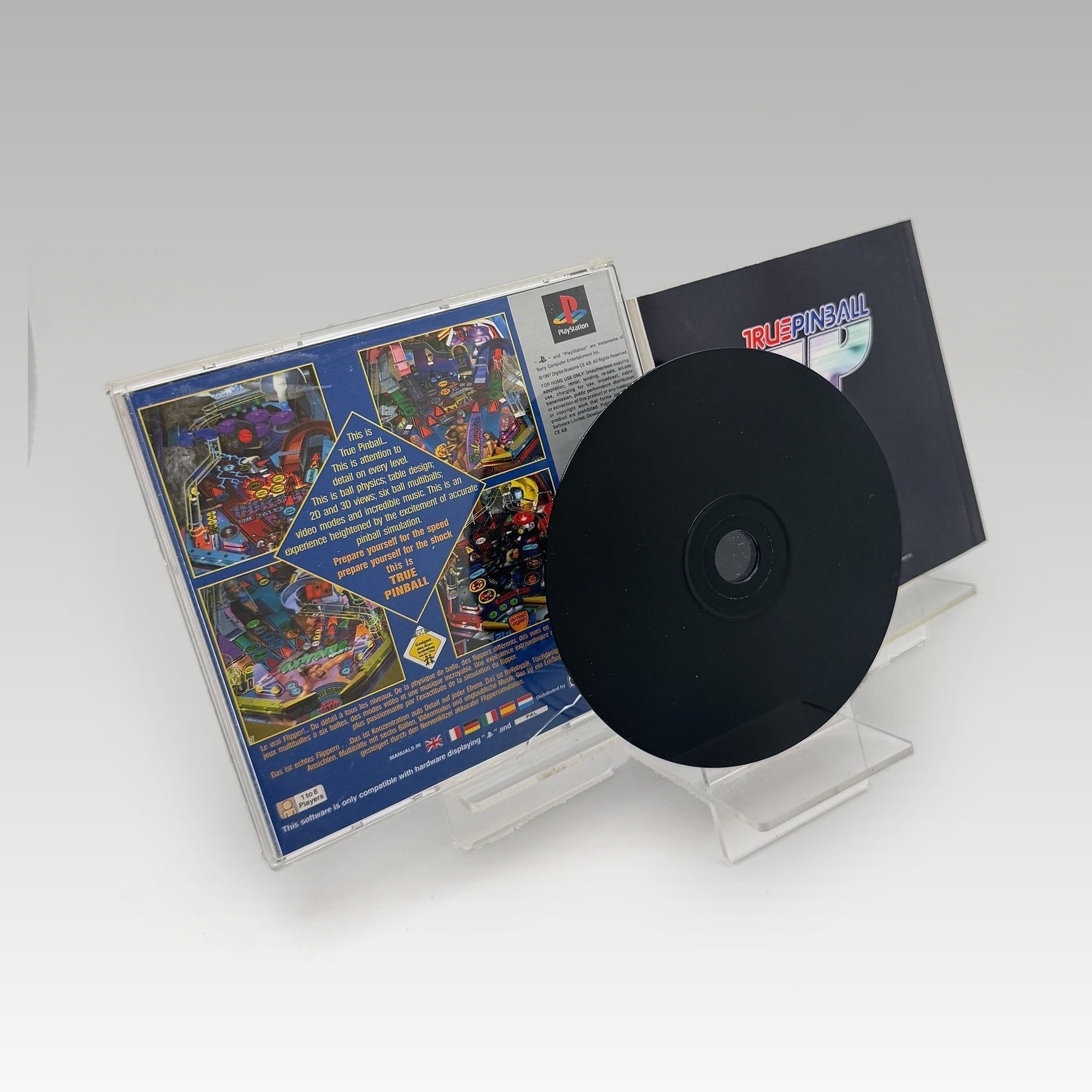 True Pinball (Platinum) No Cover Art • CIB (PAL, No Cover Art) - Image 3