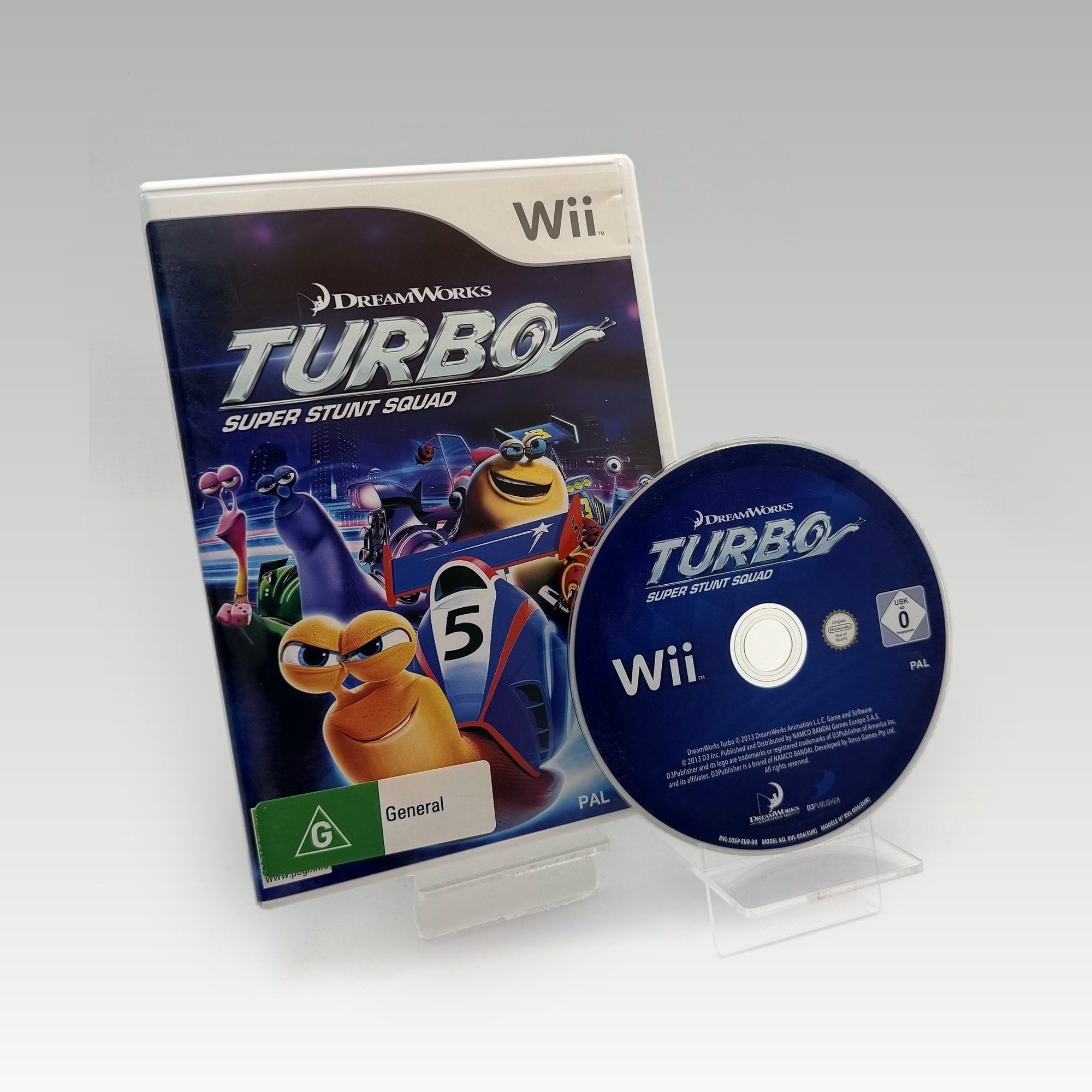 Turbo: Super Stunt Squad • No Manual (PAL) - Image 1