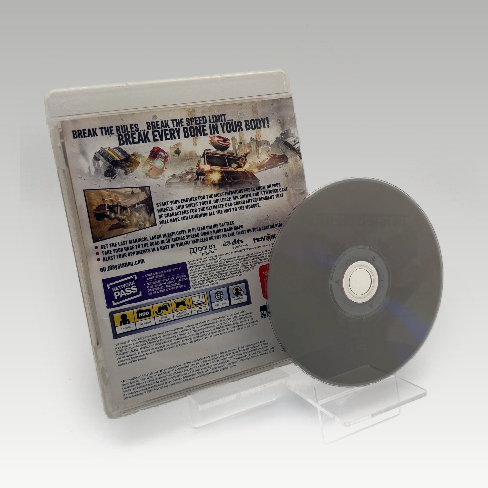 Twisted Metal • No Manual (Region 4) - Image 2