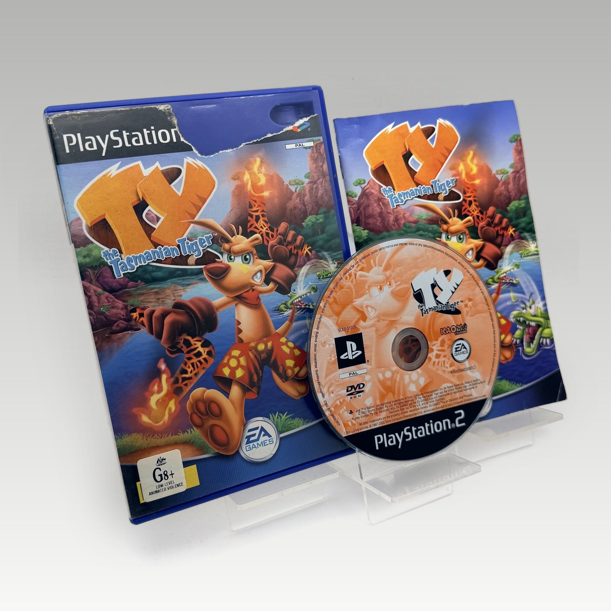 Ty the Tasmanian Tiger Case Damage • CIB (PAL, Case Damage) - Image 1