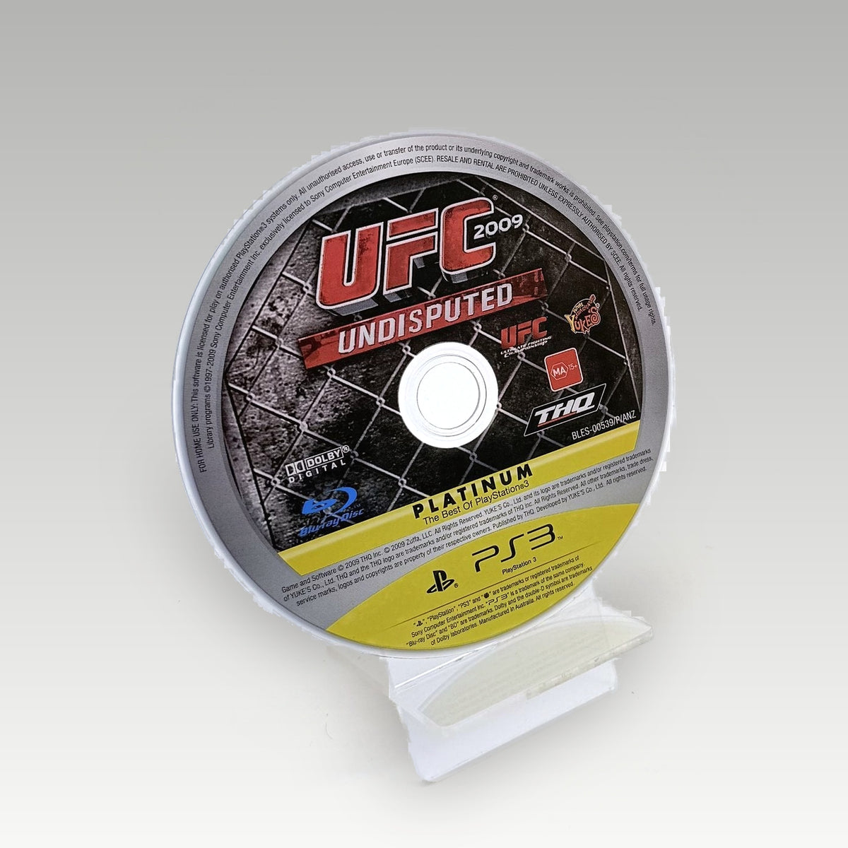 UFC 2009 Undisputed (Platinum) • Loose (Region 4) - Image 1