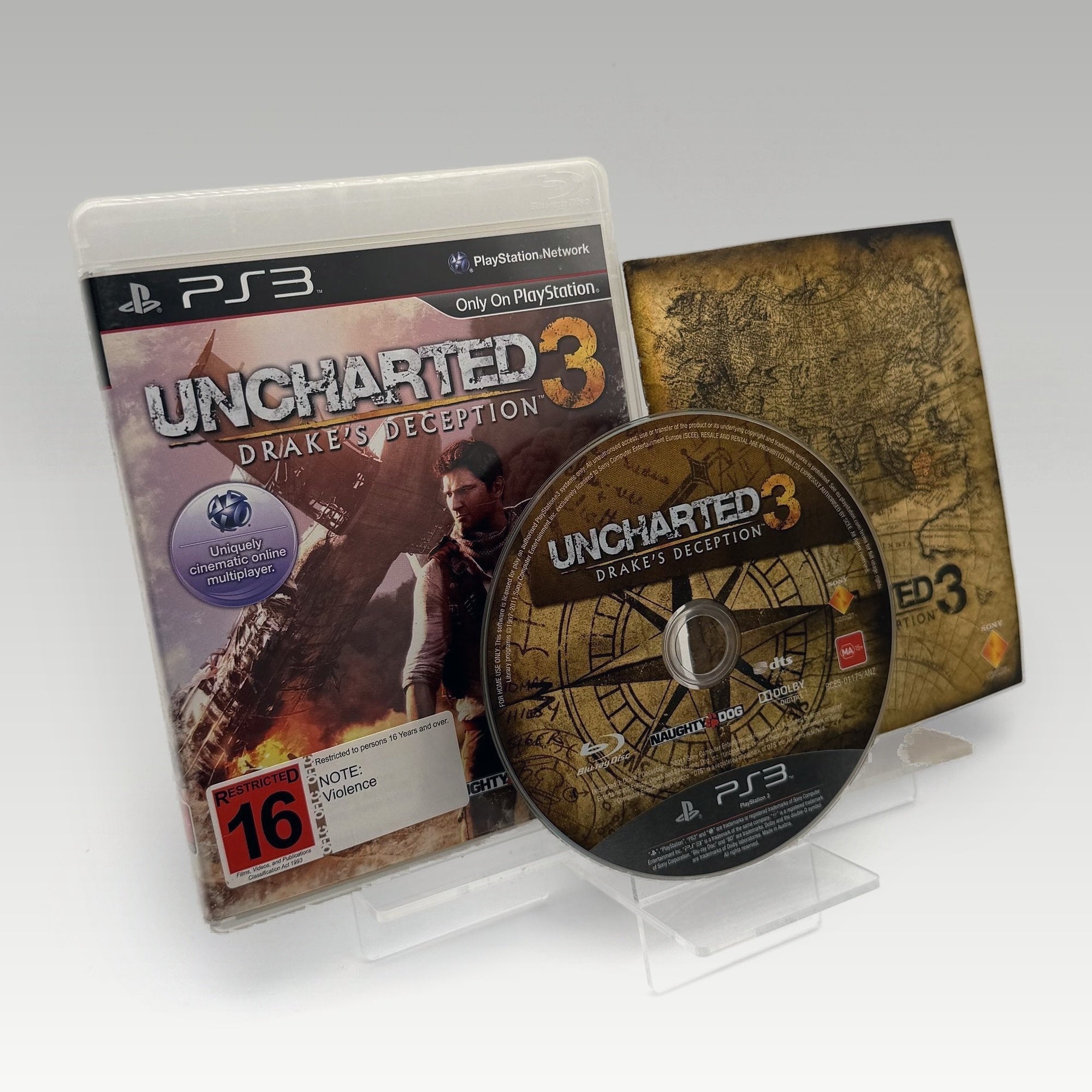 Uncharted 3: Drake's Deception • CIB (Region 4) - Image 1