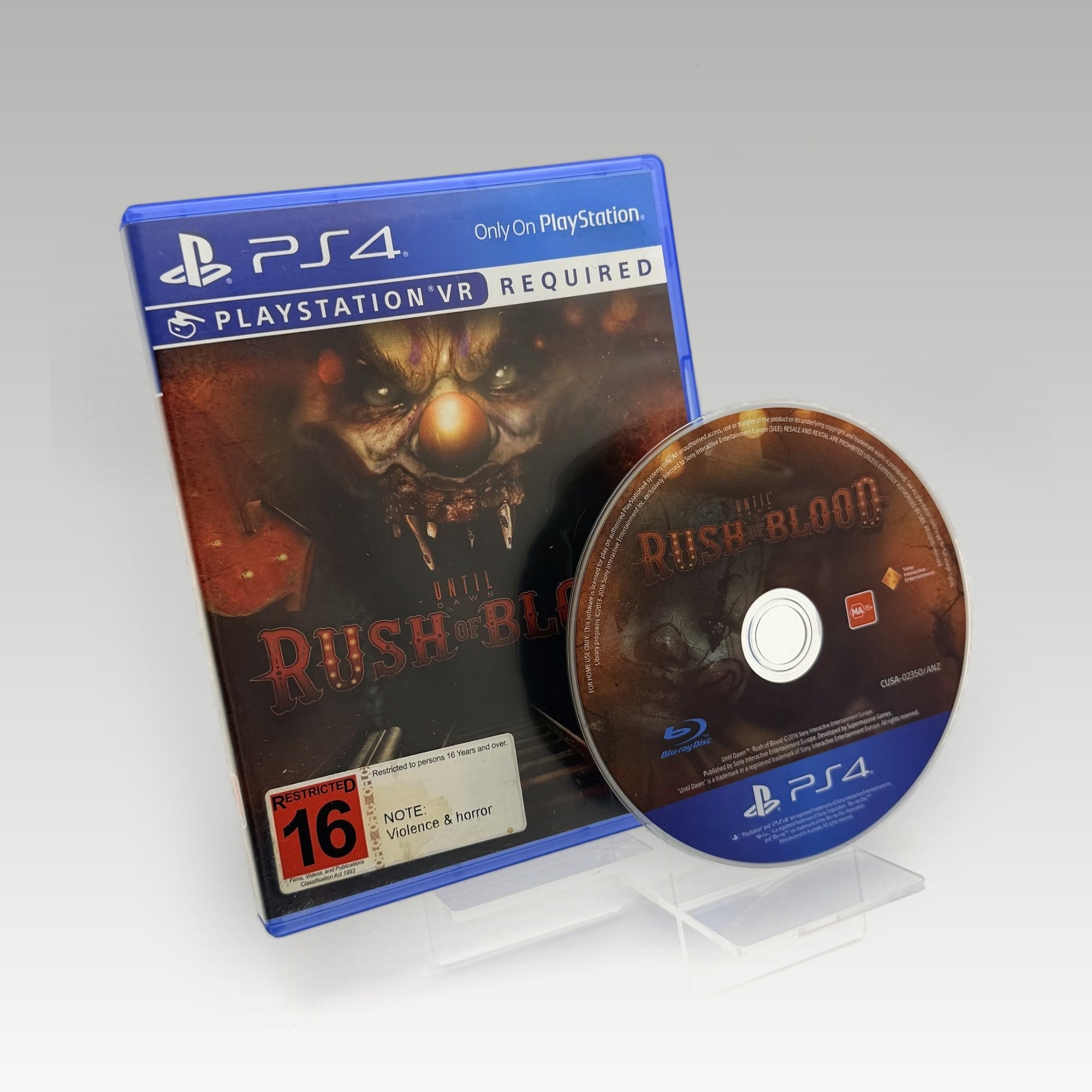 Until Dawn Rush of Blood • CIB (PAL) - Image 1