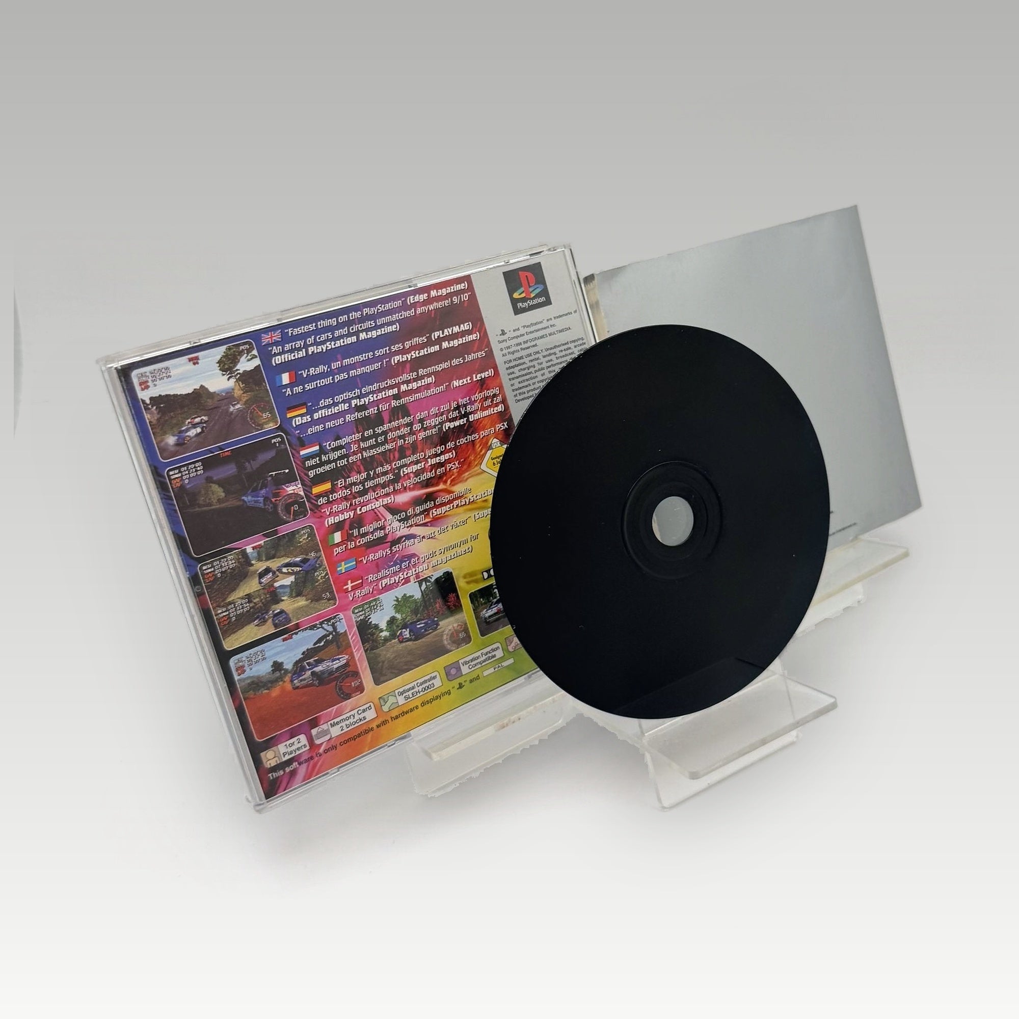 V-Rally (Platinum) • CIB (PAL) - Image 3