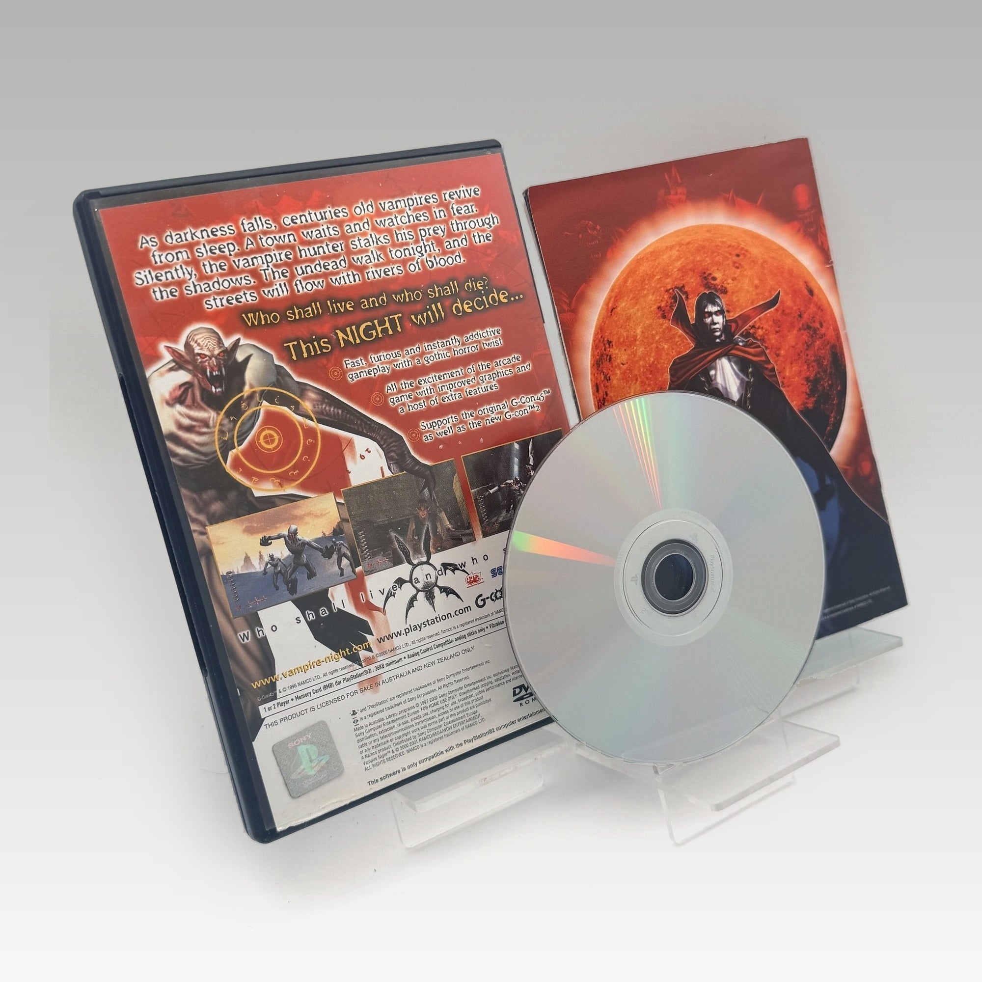 Vampire Night • CIB • Ex-Rental (PAL) - Image 2