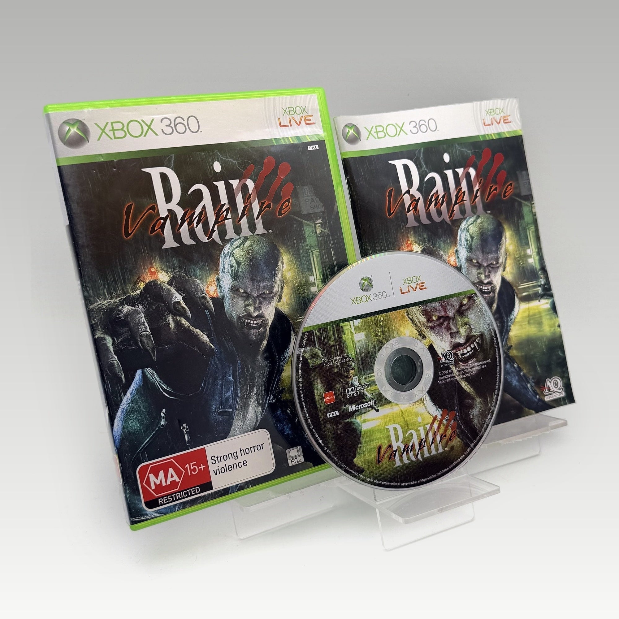 Vampire Rain • CIB (PAL) - Image 1