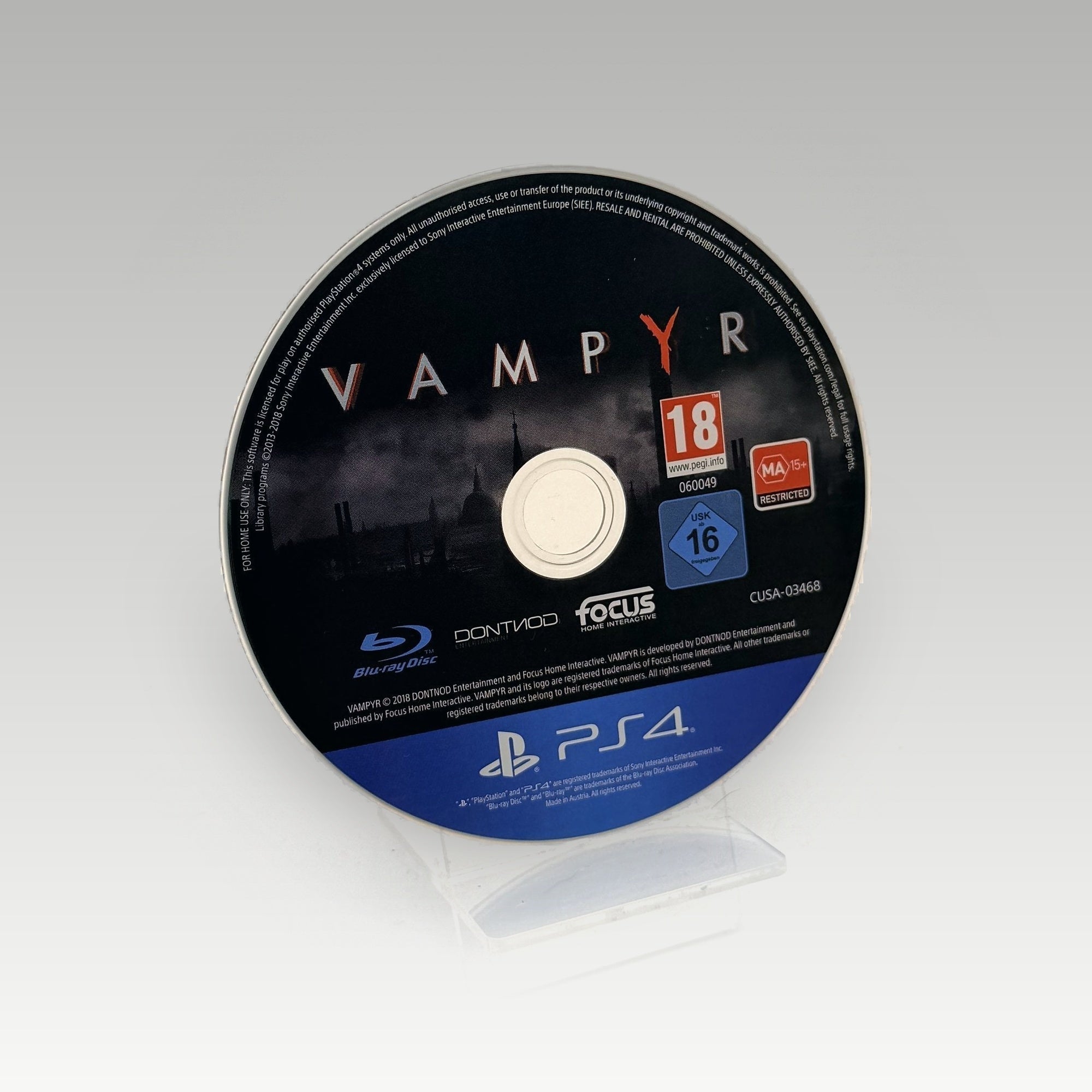 Vampyr • Loose (Region 4) - Image 1