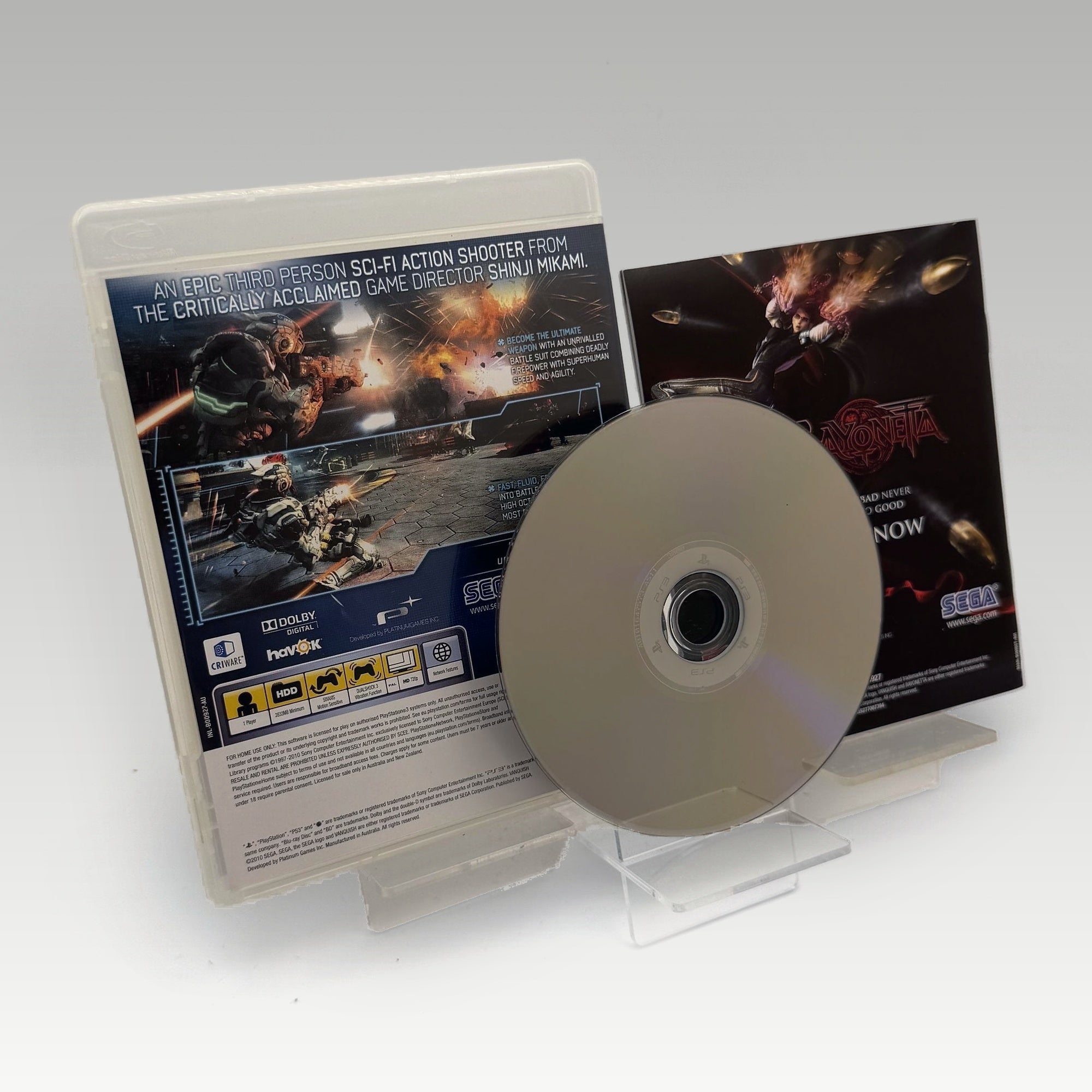 Vanquish Lenticular Edition • CIB (Region 4, Lenticular Edition) - Image 2