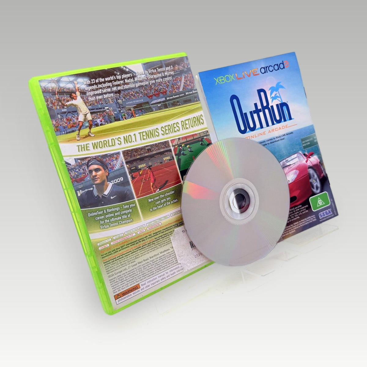 Virtua Tennis 2009 • CIB (PAL) - Back Cover | Yappa NZ