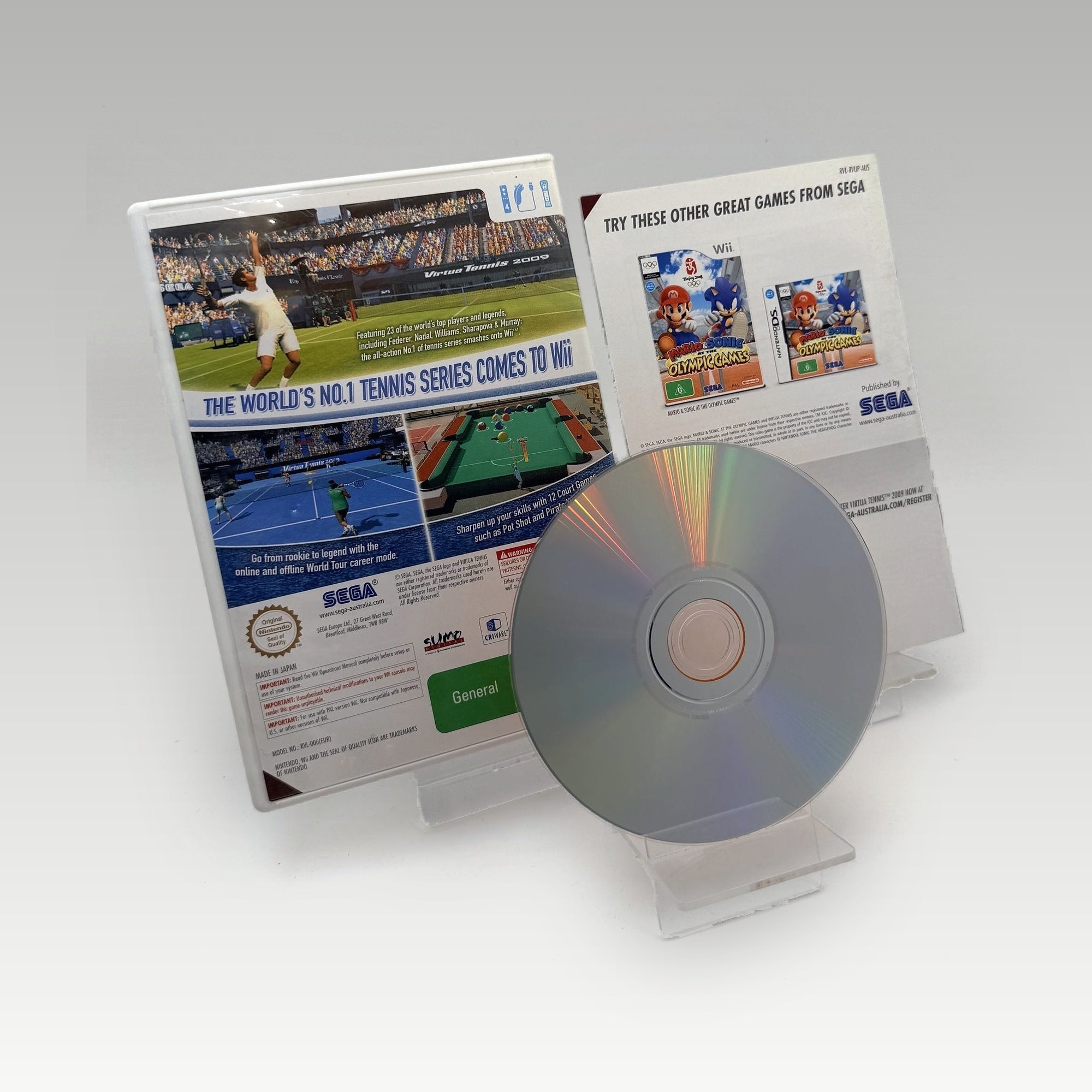 Virtua Tennis 2009 • CIB (PAL) - Image 2
