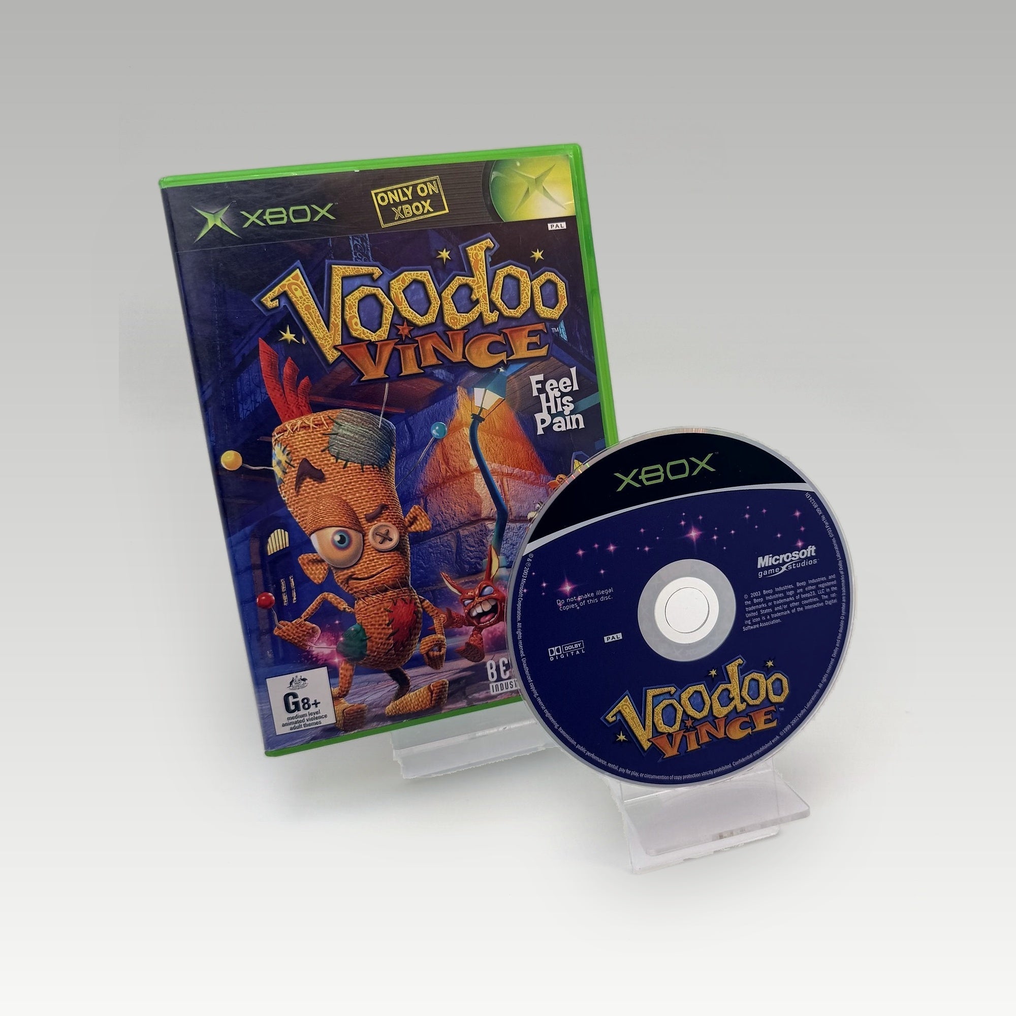 Voodoo Vince • No Manual (PAL) - Image 1