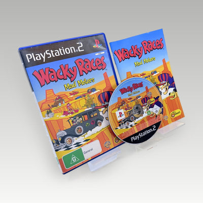 Wacky Races: Mad Motors • CIB (PAL) - Front Cover | Yappa NZ