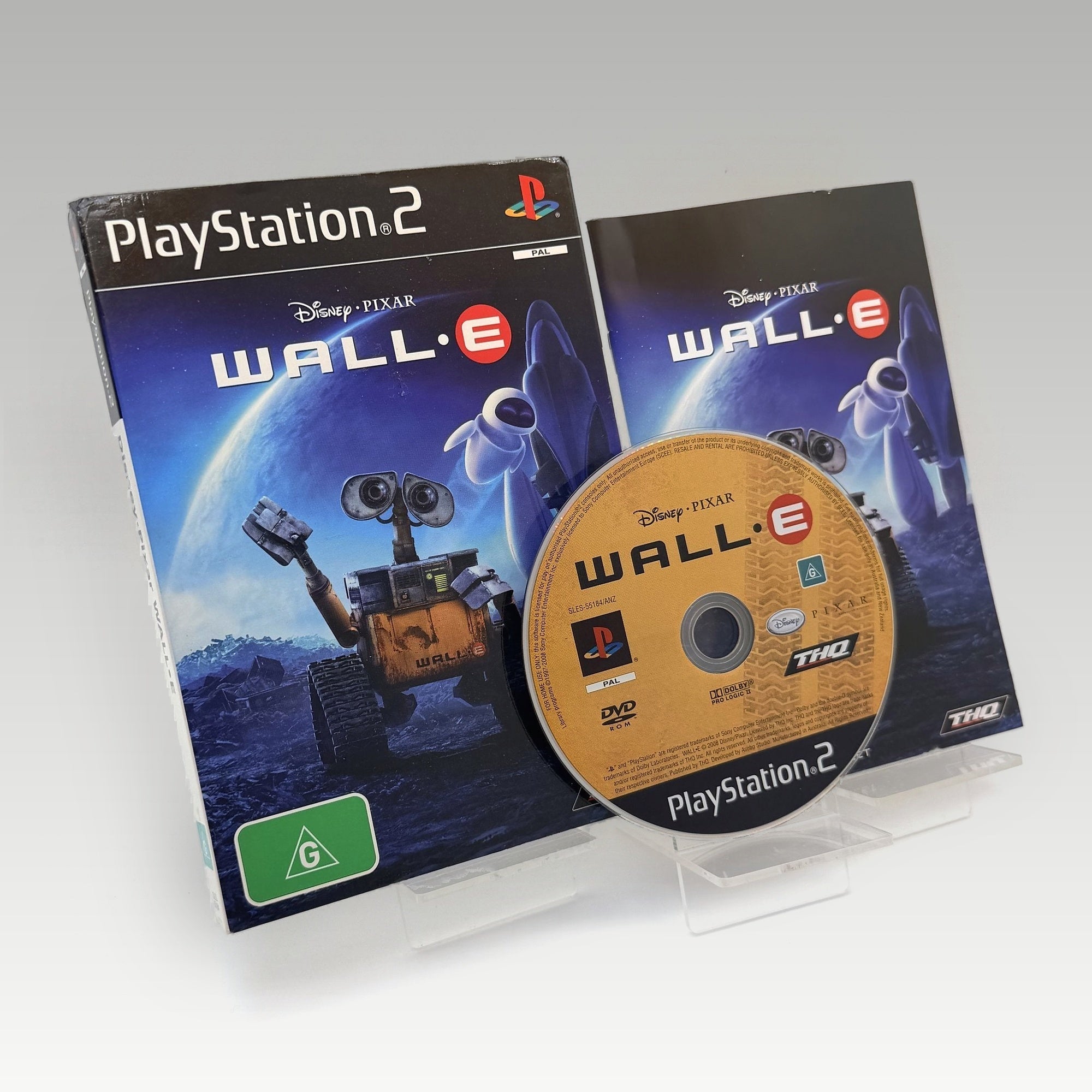 WALL-E + Slip Cover • CIB (PAL, + Slip Cover) - Image 1