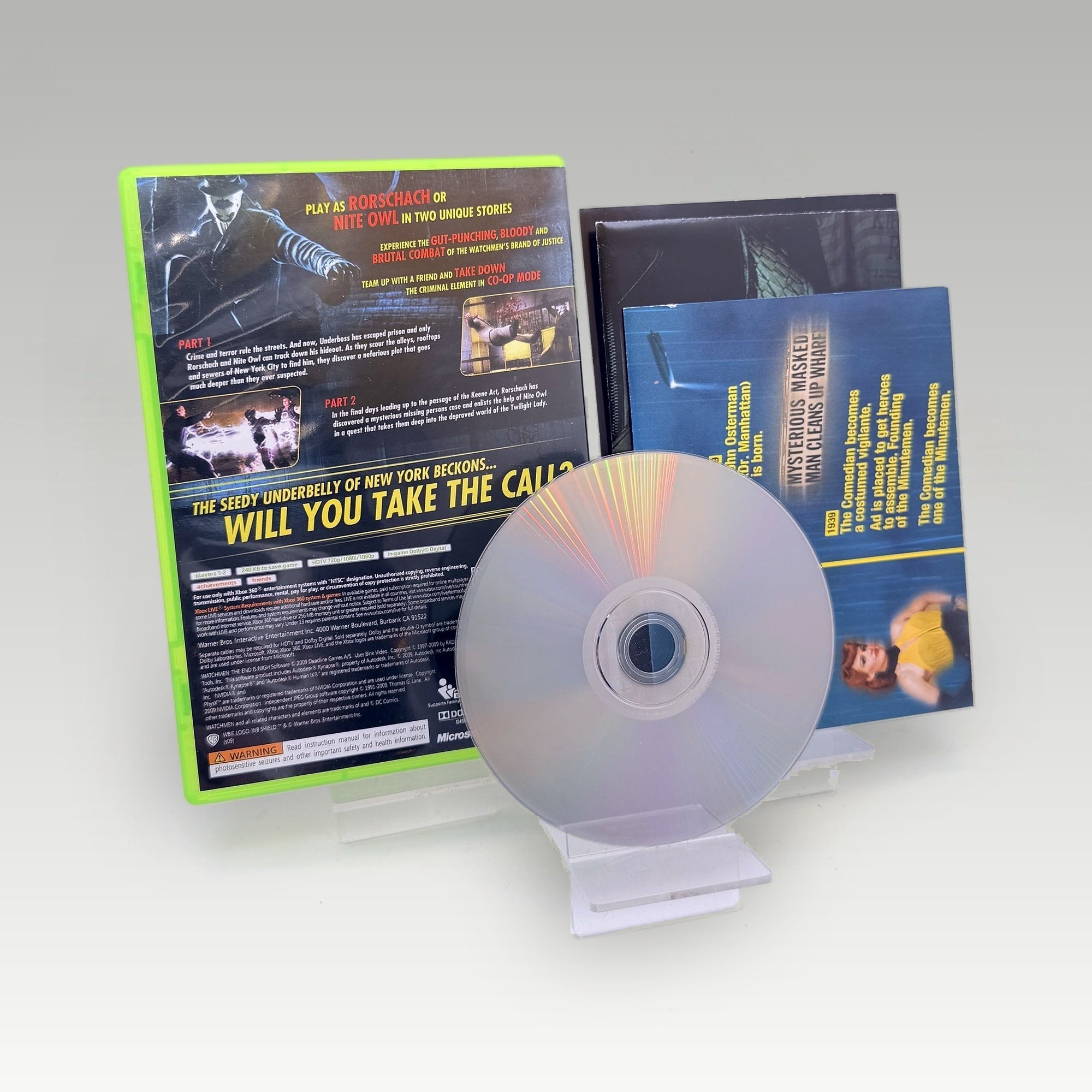Watchmen: The End Is Nigh • CIB (NTSC-U) - Image 2