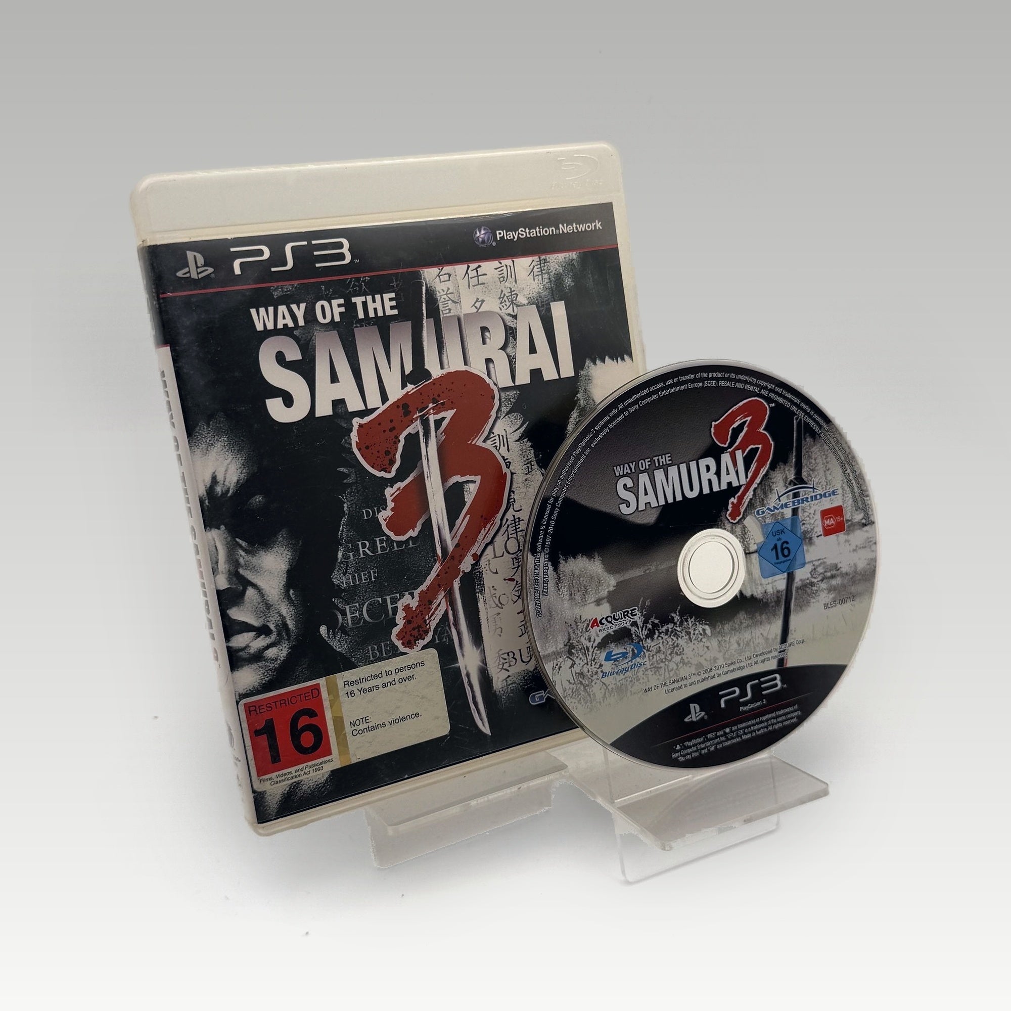 Way of the Samurai 3 • No Manual (Region 2) - Image 1