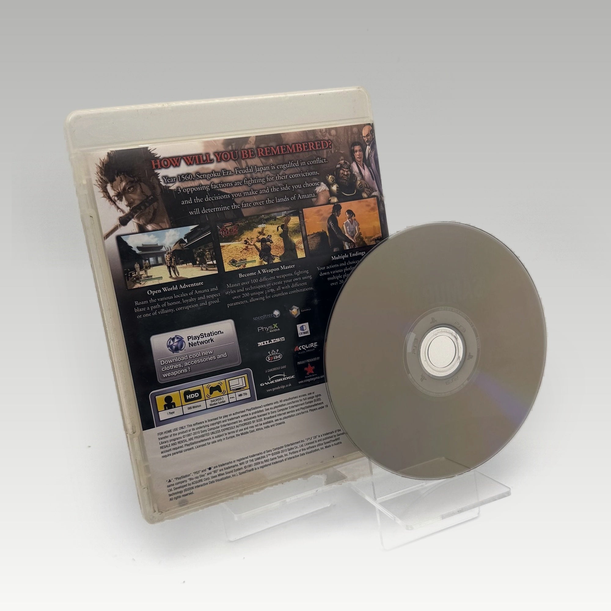 Way of the Samurai 3 • No Manual (Region 2) - Image 2
